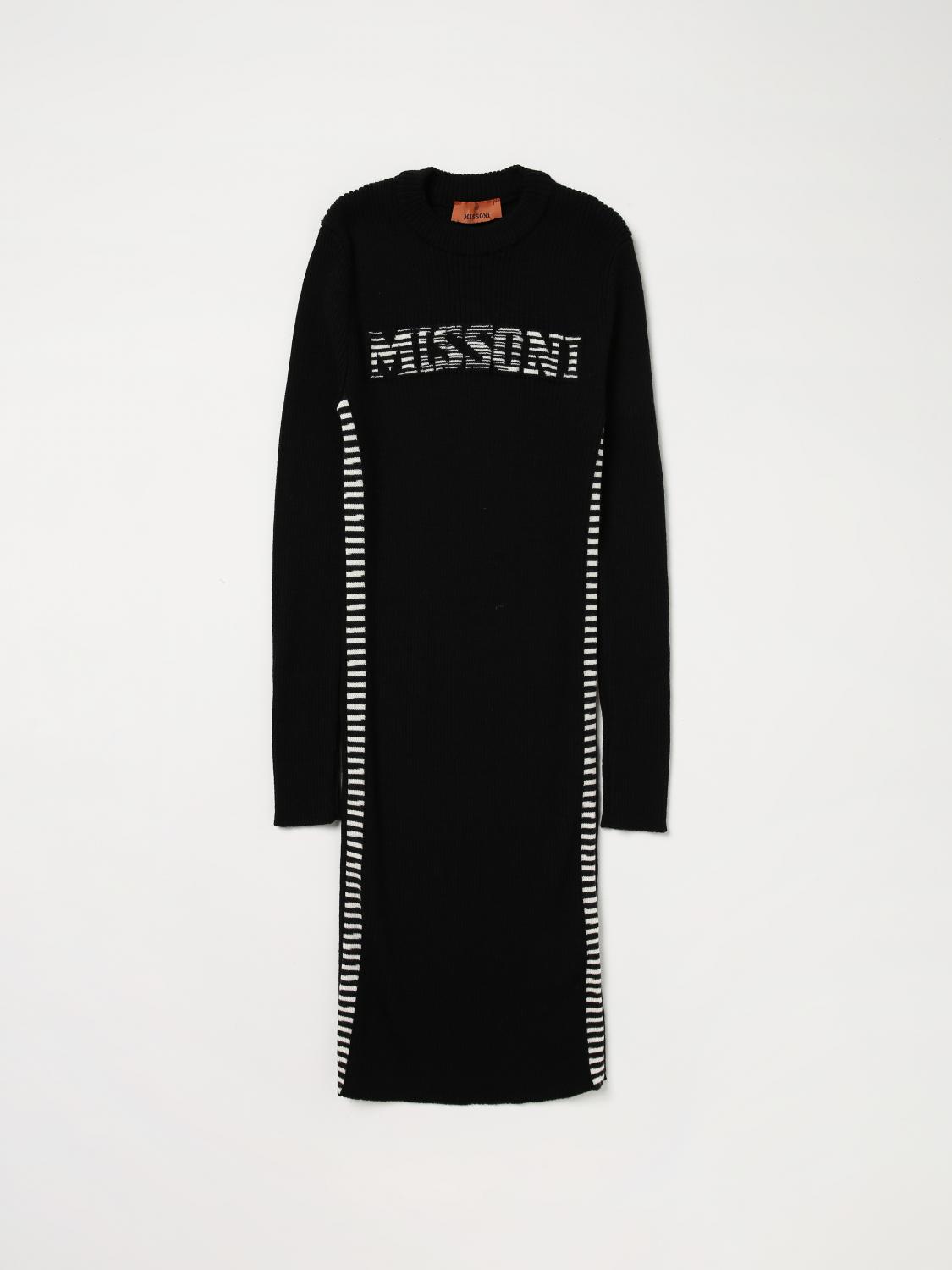 MISSONI 드레스: 드레스 남아 Missoni, 블랙 - Img 1