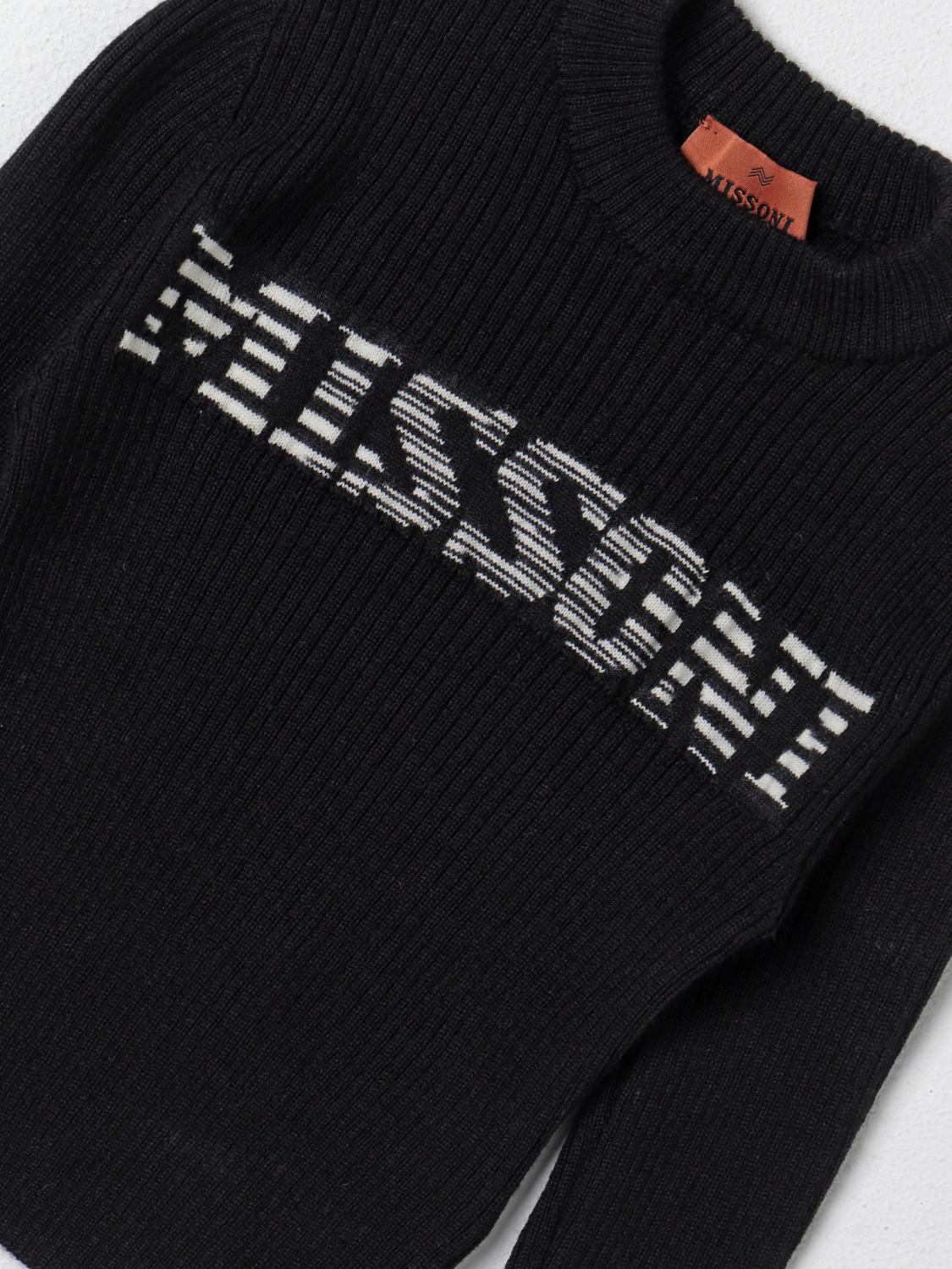 MISSONI JERSEY: Jersey niños Missoni, Negro - Img 3
