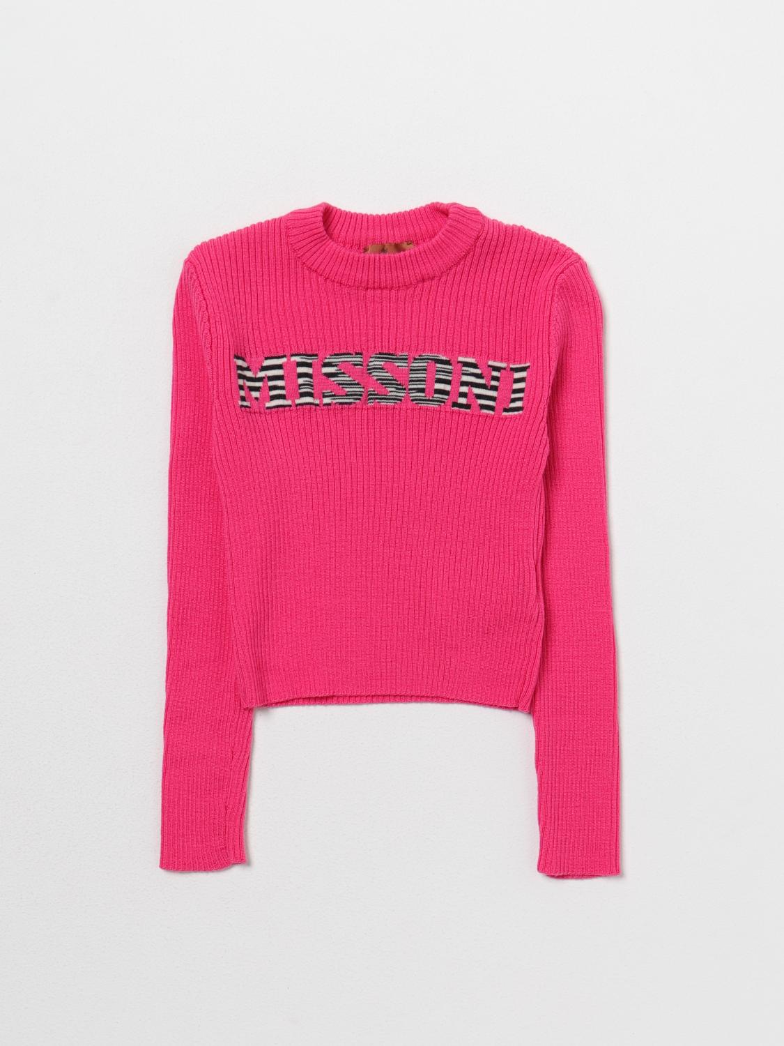 MISSONI PULLOVER: Pullover kinder Missoni, Fuchsia - Img 1
