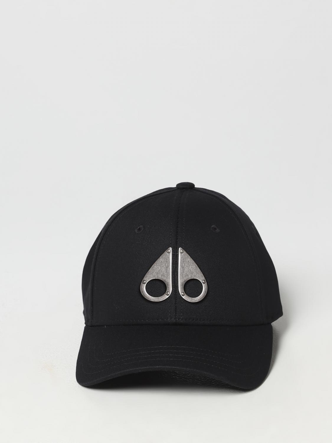 MOOSE KNUCKLES CAPPELLO: Cappello Icon Moose Knuckles in cotone, Nero 1 - Img 2