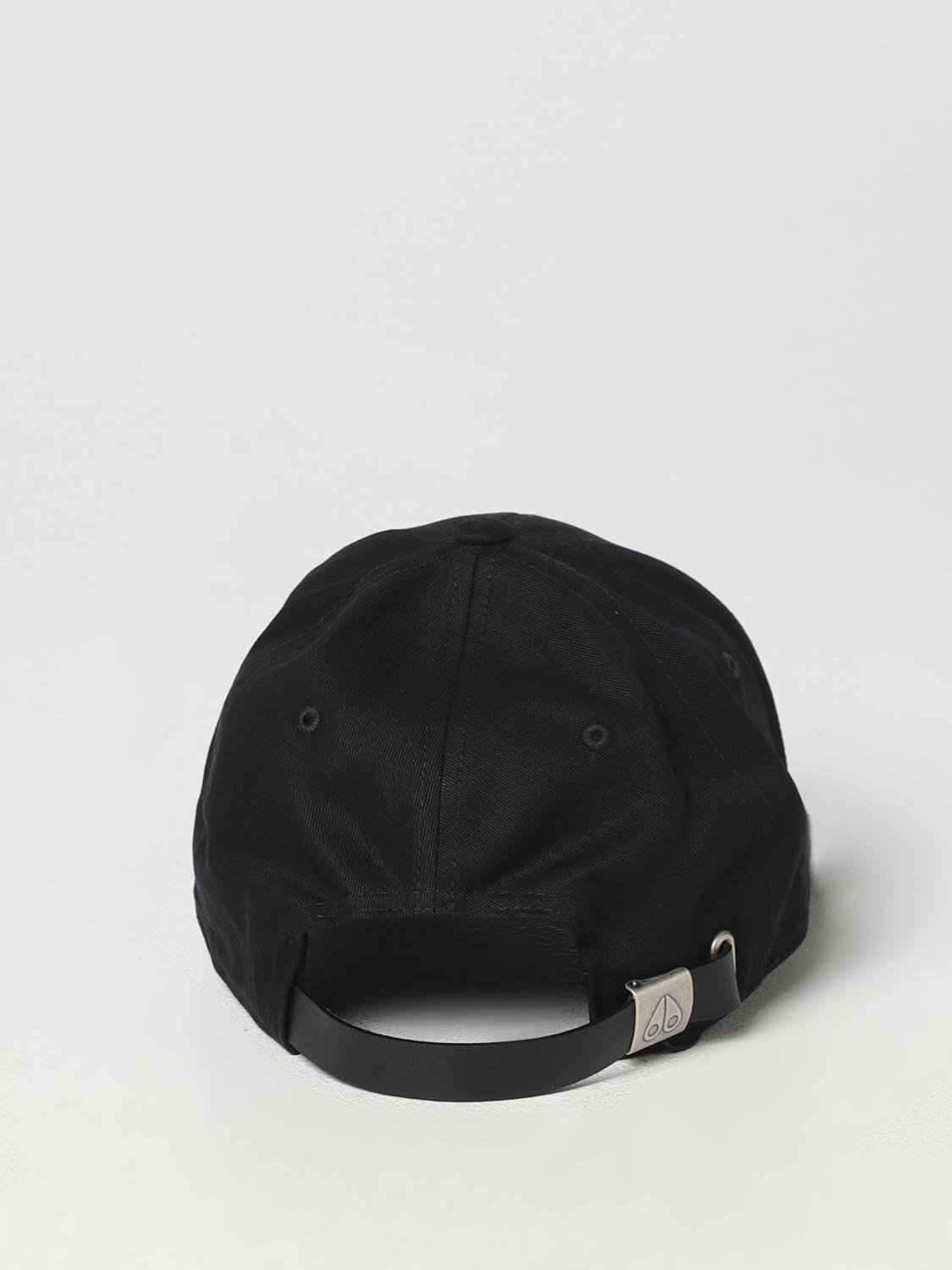 MOOSE KNUCKLES CAPPELLO: Cappello Icon Moose Knuckles in cotone, Nero 1 - Img 3