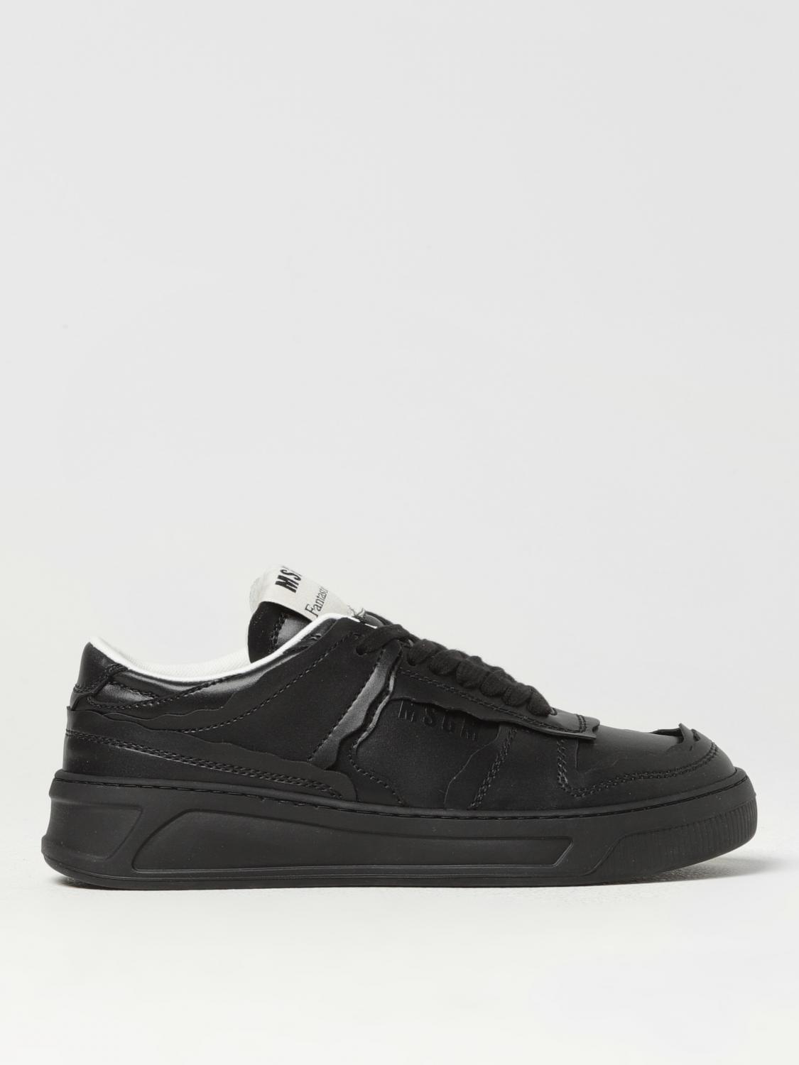 MSGM｜SNEAKERS (3541MDS172 823 99) MSGM: Fantastic Green sneakers in recycled synthetic leather