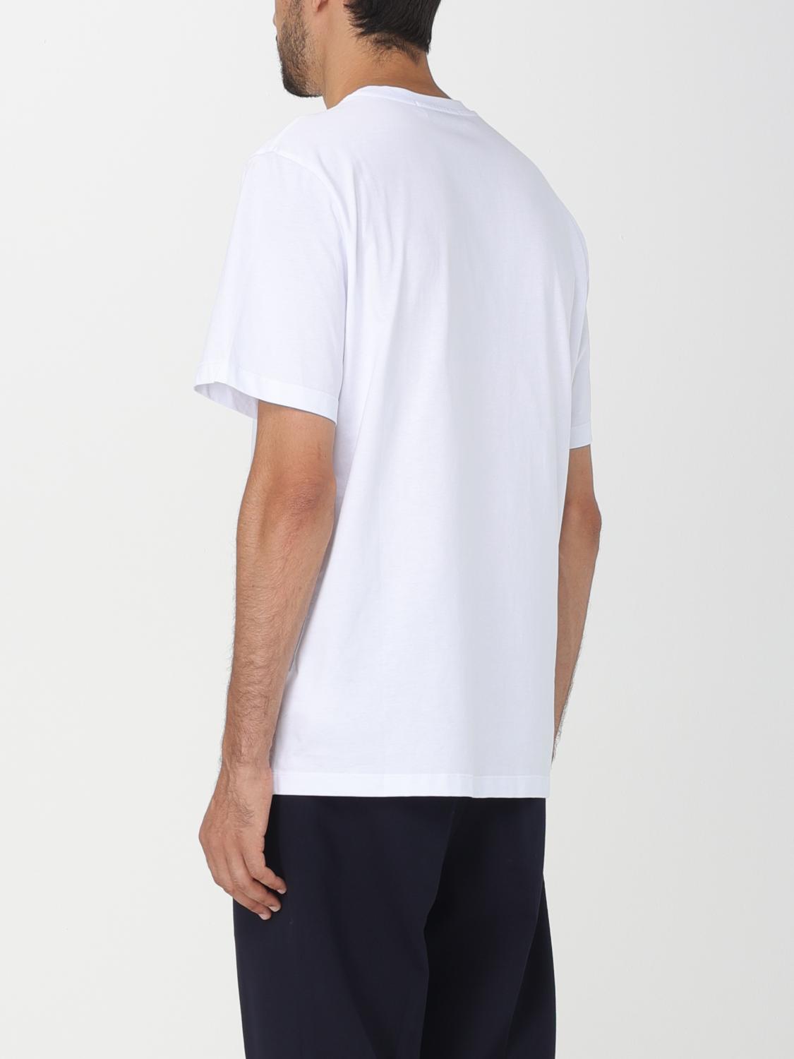 MSGM T-SHIRT: MSGM cotton t-shirt with printed logo, Grey - Img 2