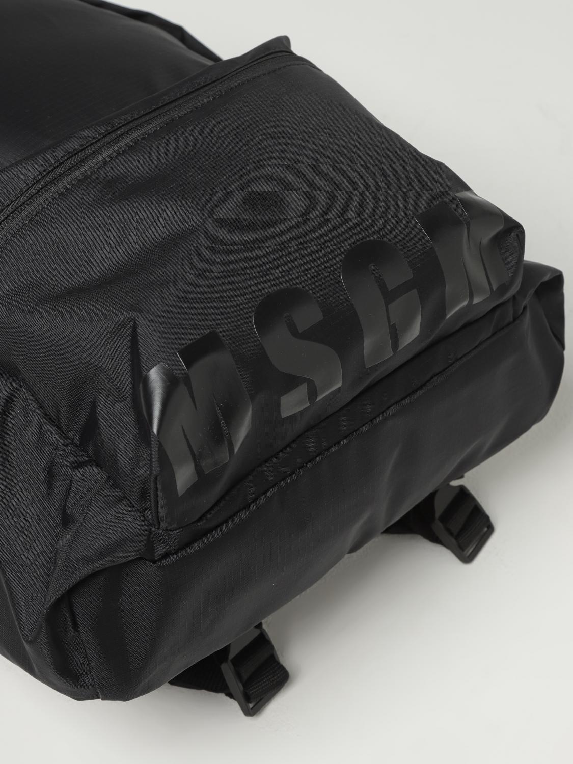 MSGM MOCHILA: Bolsos hombre MSGM, Negro - Img 3
