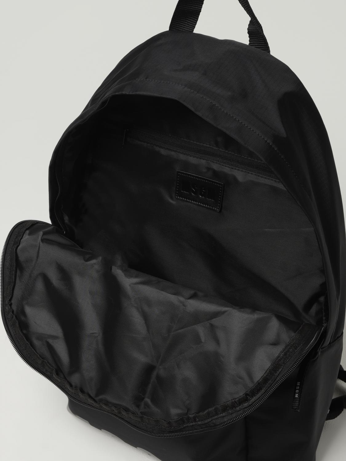 MSGM MOCHILA: Bolsos hombre MSGM, Negro - Img 4