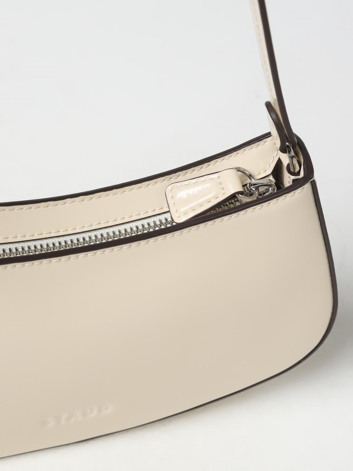 STAUD SHOULDER BAG: Shoulder bag woman Staud, Cream - Img 3