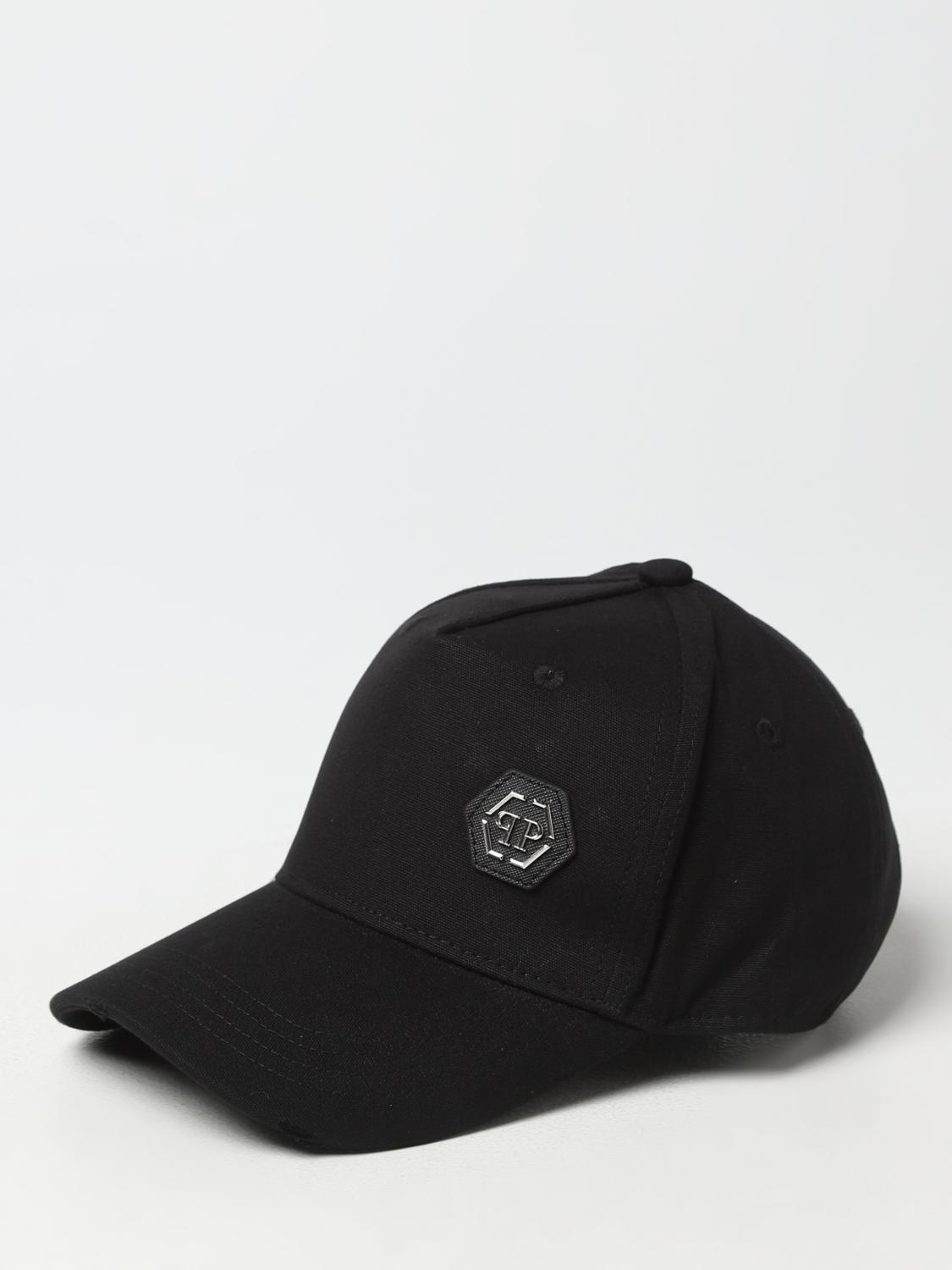 PHILIPP PLEIN: Cappello in cotone Nero Cappello Philipp Plein