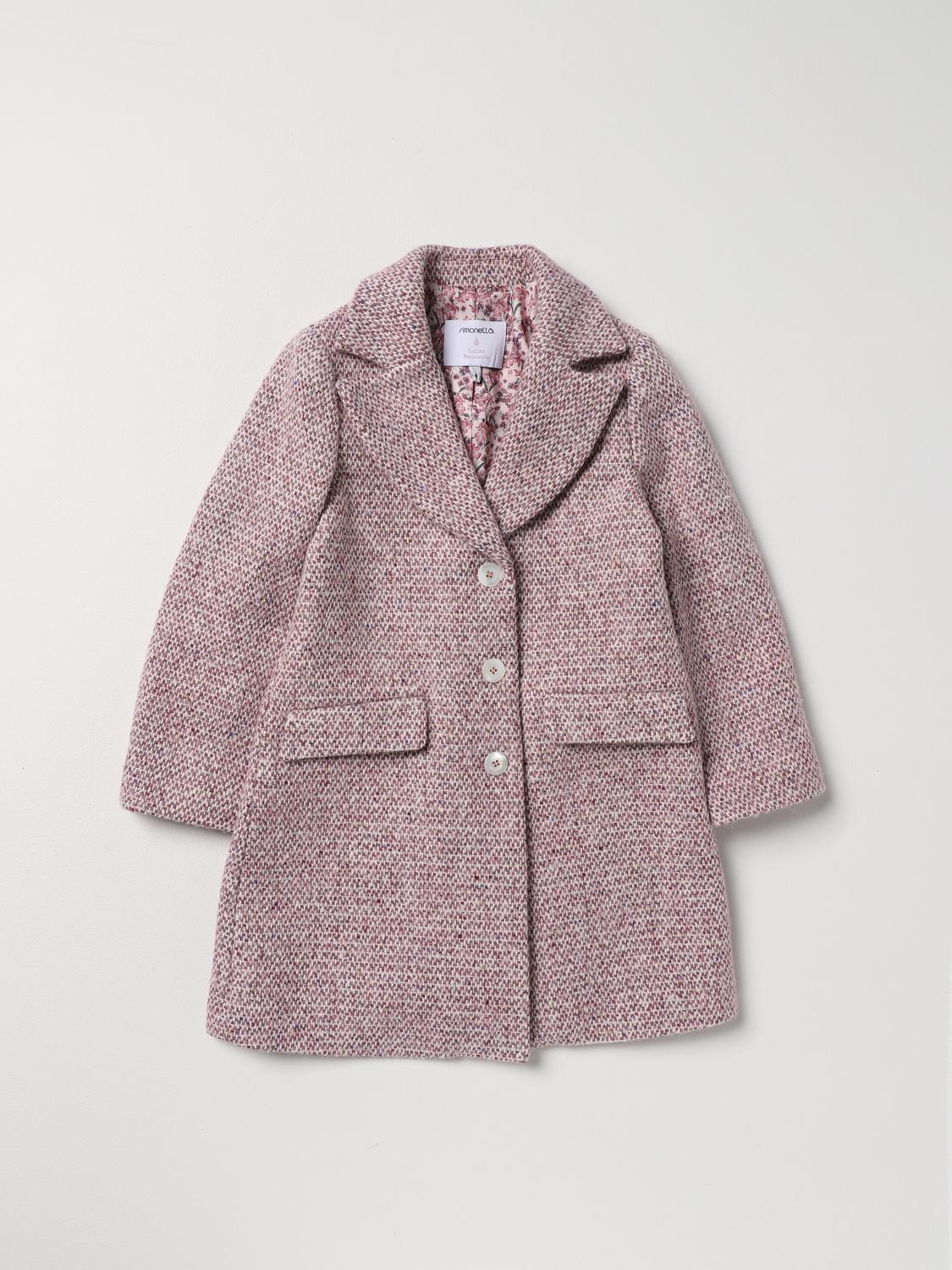SIMONETTA: Cappotto bambino Rosa Cappotto Simonetta