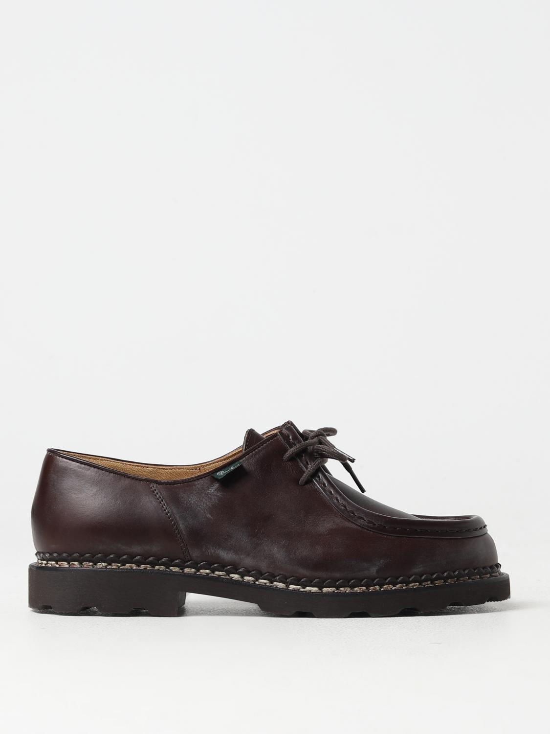 PARABOOT: Shoes men Brown Paraboot brogue shoes 715612 online
