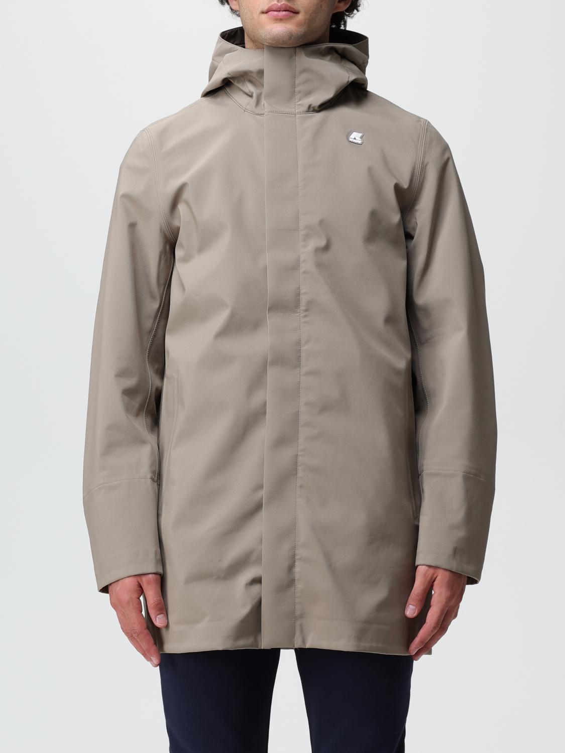 K-WAY JACKET: Jacket men K-way, Beige - Img 1