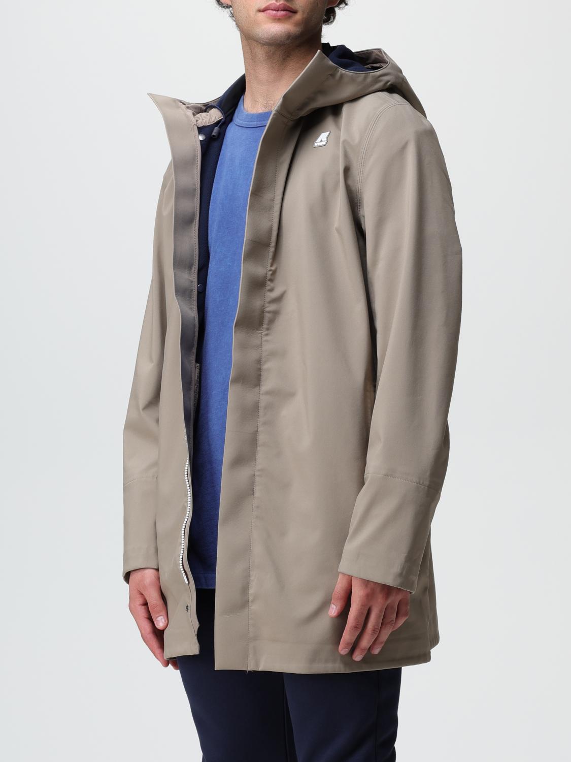 K-WAY JACKET: Jacket men K-way, Beige - Img 3
