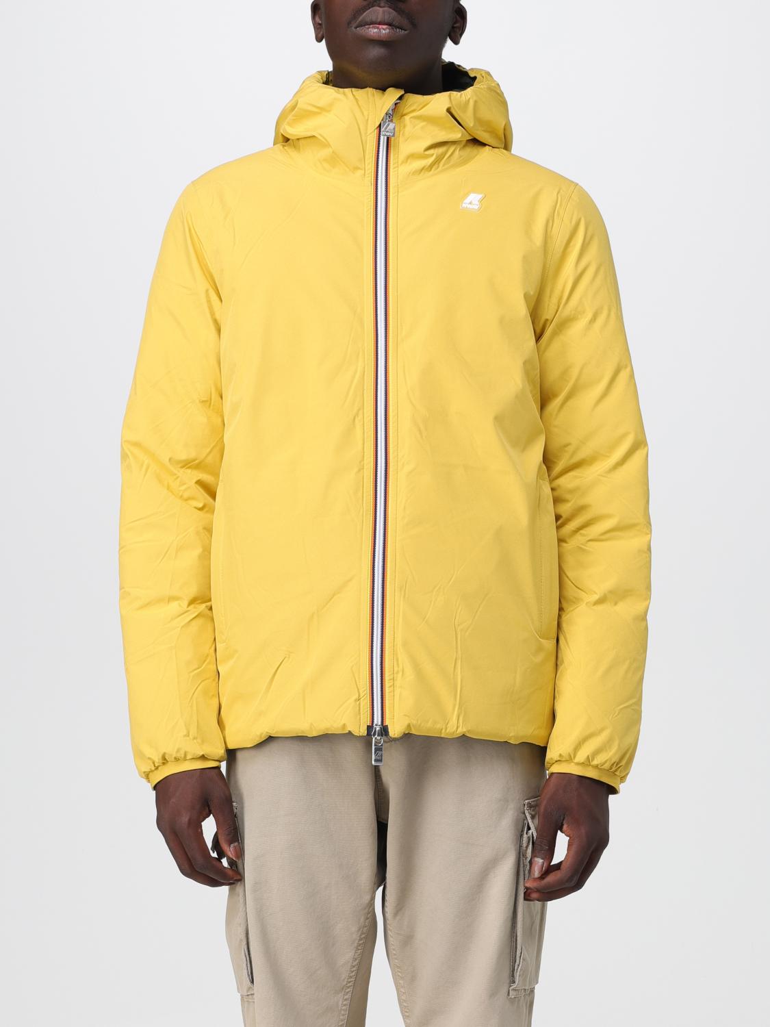 K-WAY JACKET: Jacket men K-way, Yellow - Img 1