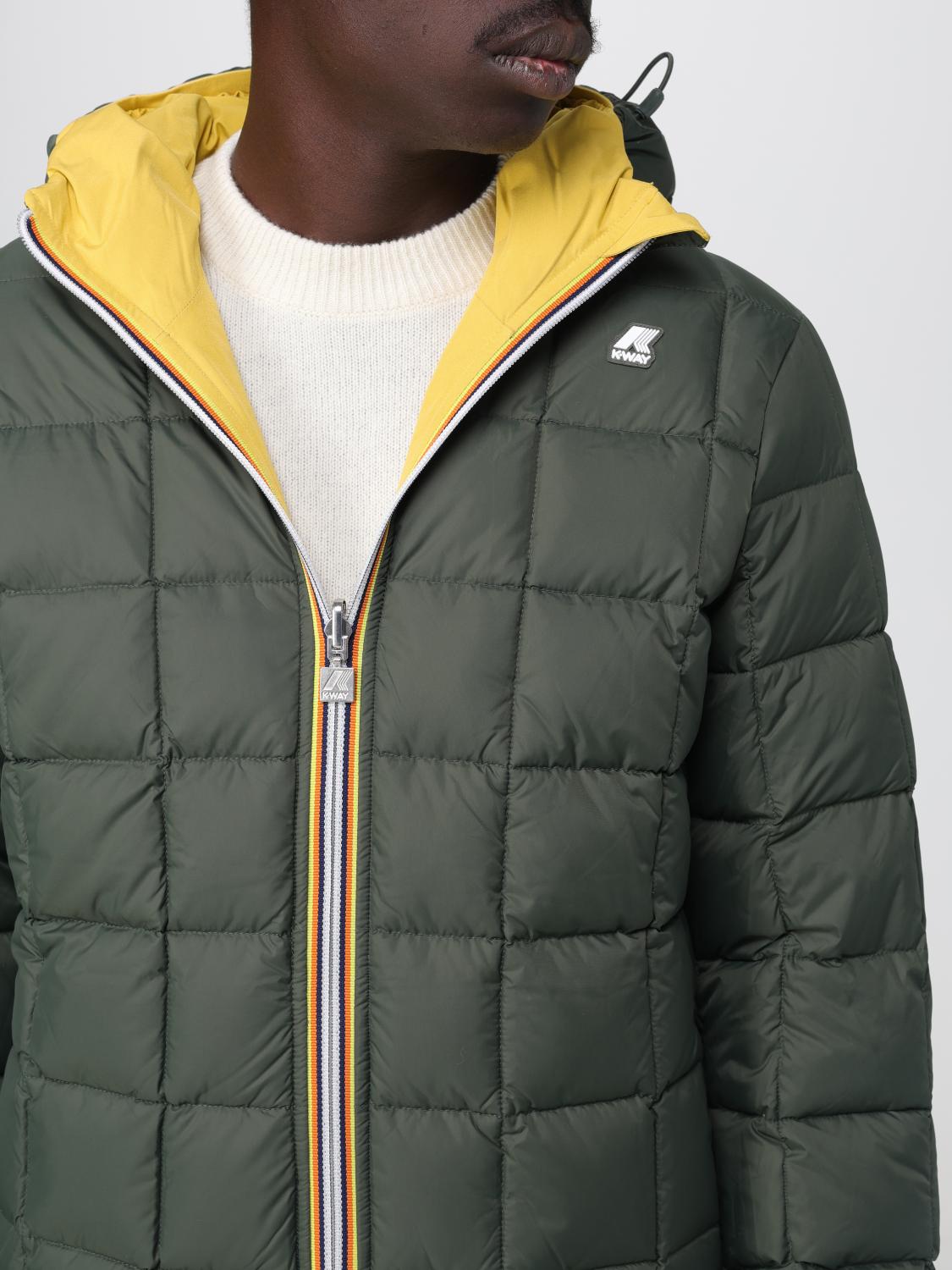 K-WAY JACKET: Jacket men K-way, Yellow - Img 4