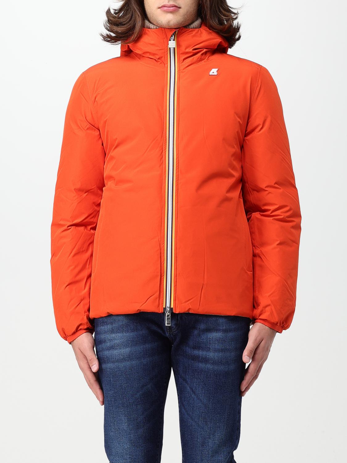 K-WAY JACKET: Jacket men K-way, Orange - Img 1