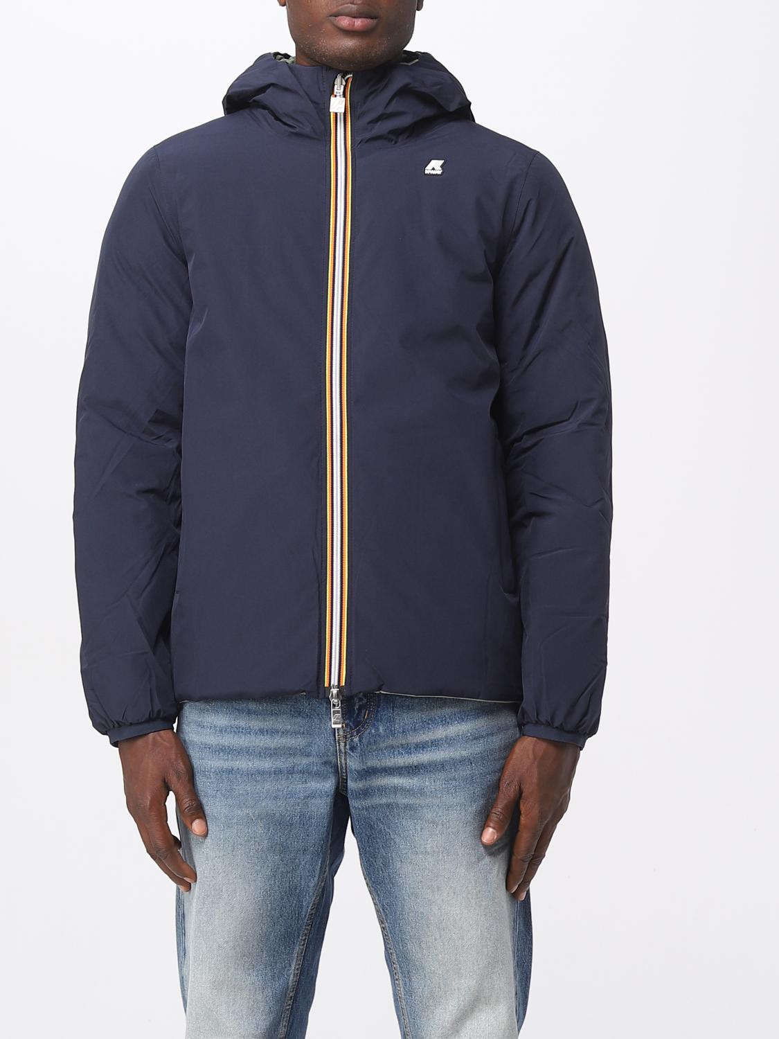 K-WAY JACKET: Jacket men K-way, Blue - Img 1