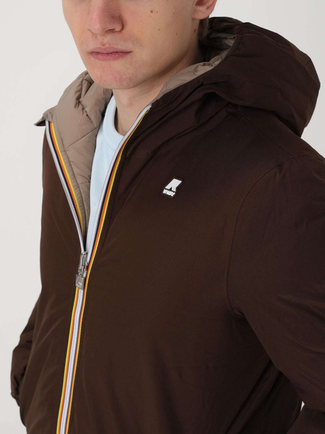 K-WAY JACKE: Jacke herren K-way, Braun - Img 4