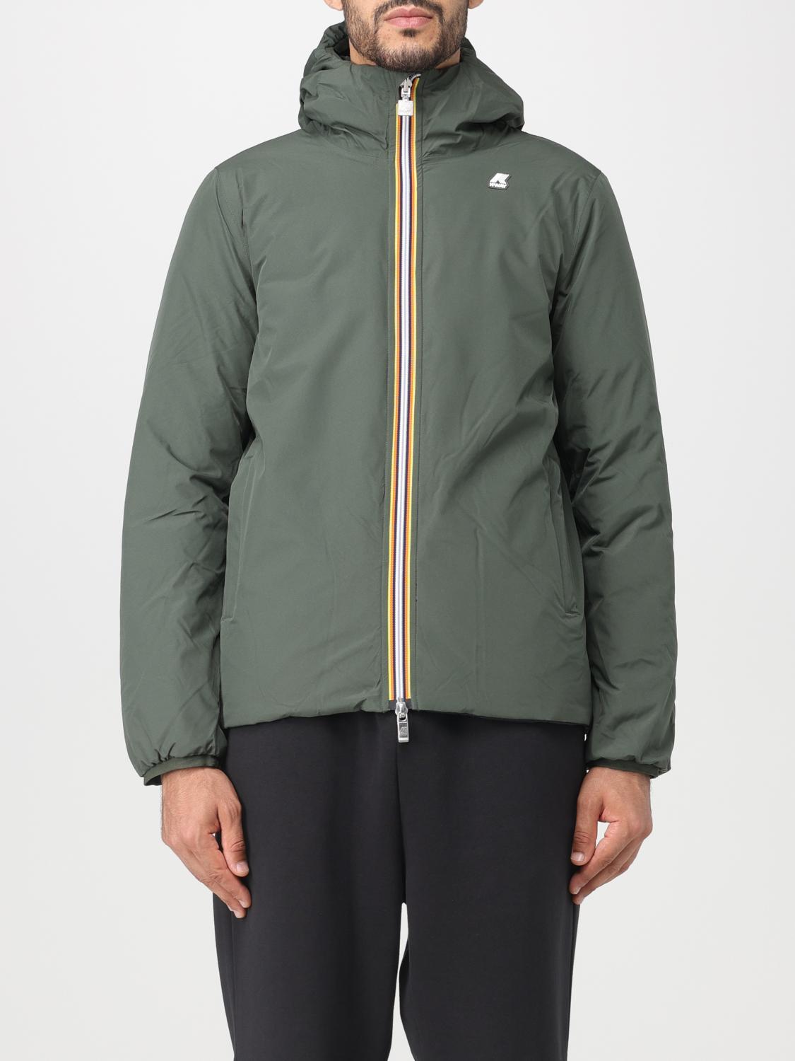 K-WAY JACKET: Jacket men K-way, Forest Green - Img 1