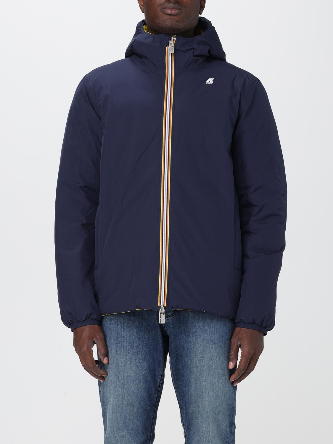 K-WAY JACKET: Jacket men K-way, Blue 1 - Img 1