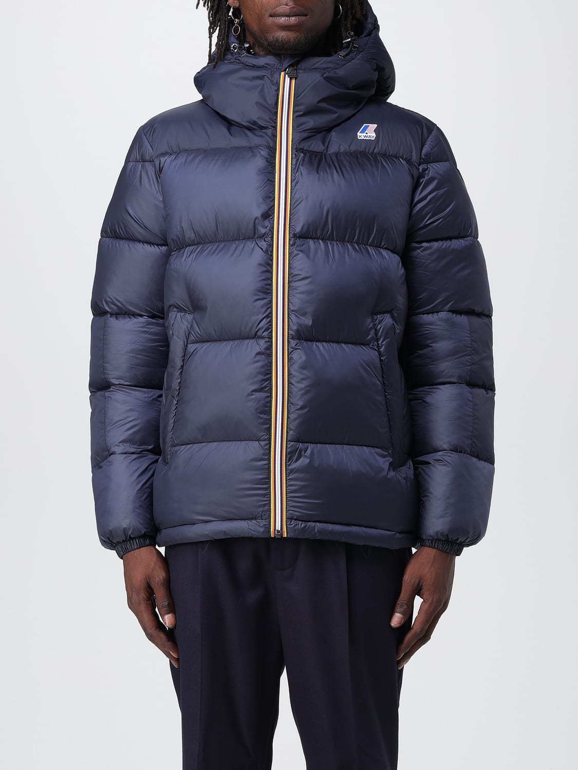 K-WAY JACKET: Jacket men K-way, Navy - Img 1