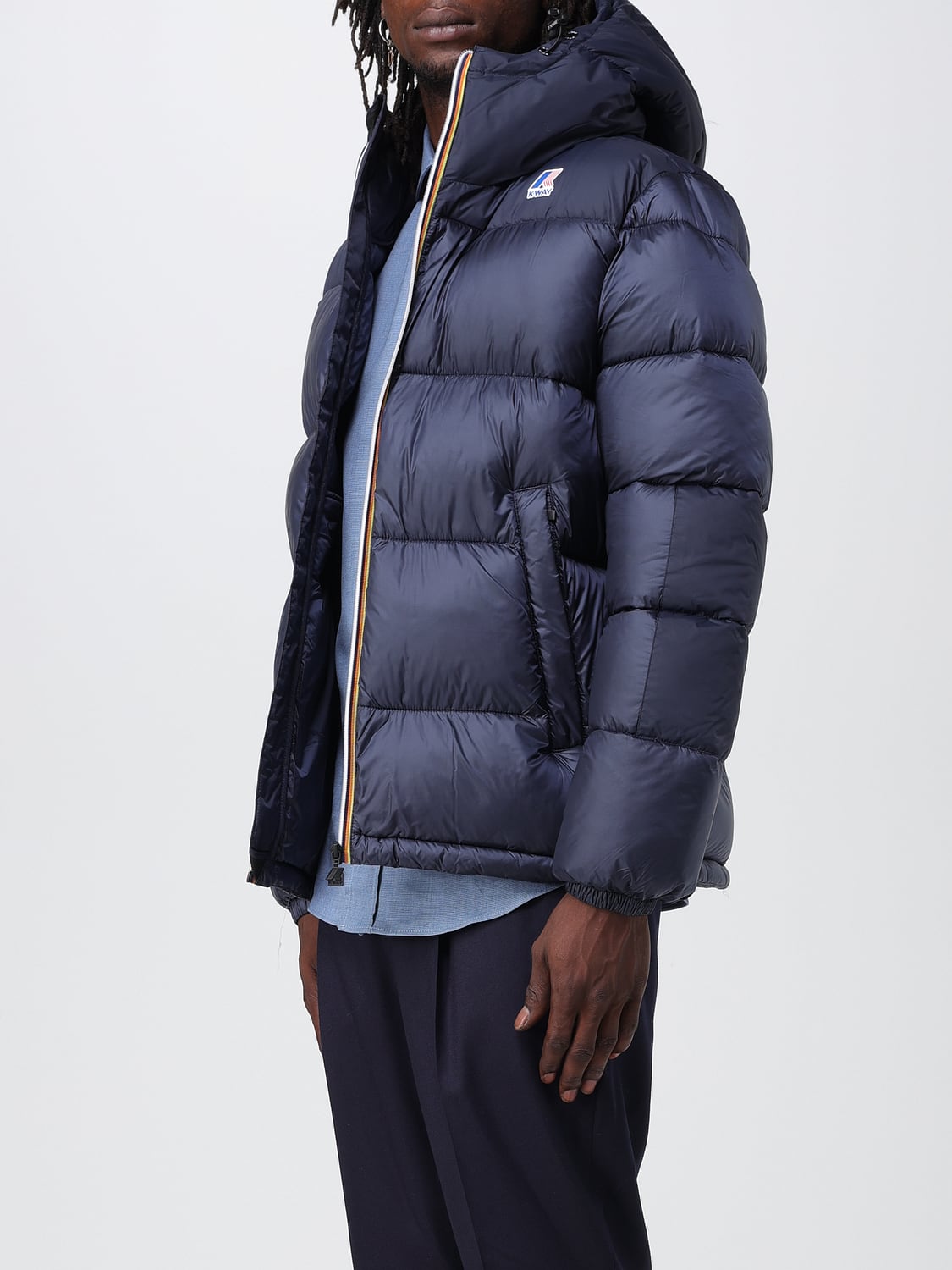 K-WAY JACKET: Jacket men K-way, Navy - Img 3