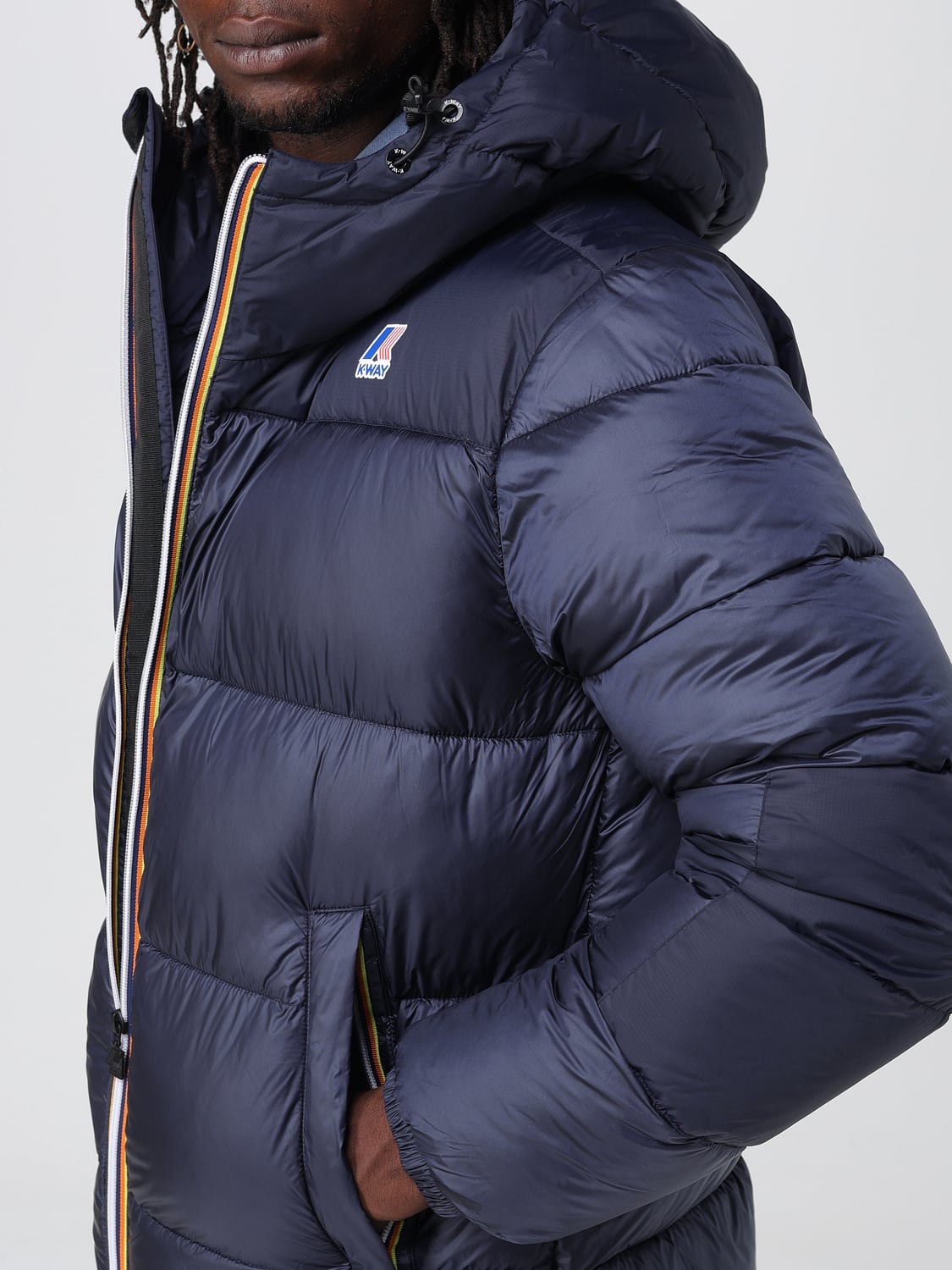 K-WAY JACKET: Jacket men K-way, Navy - Img 4