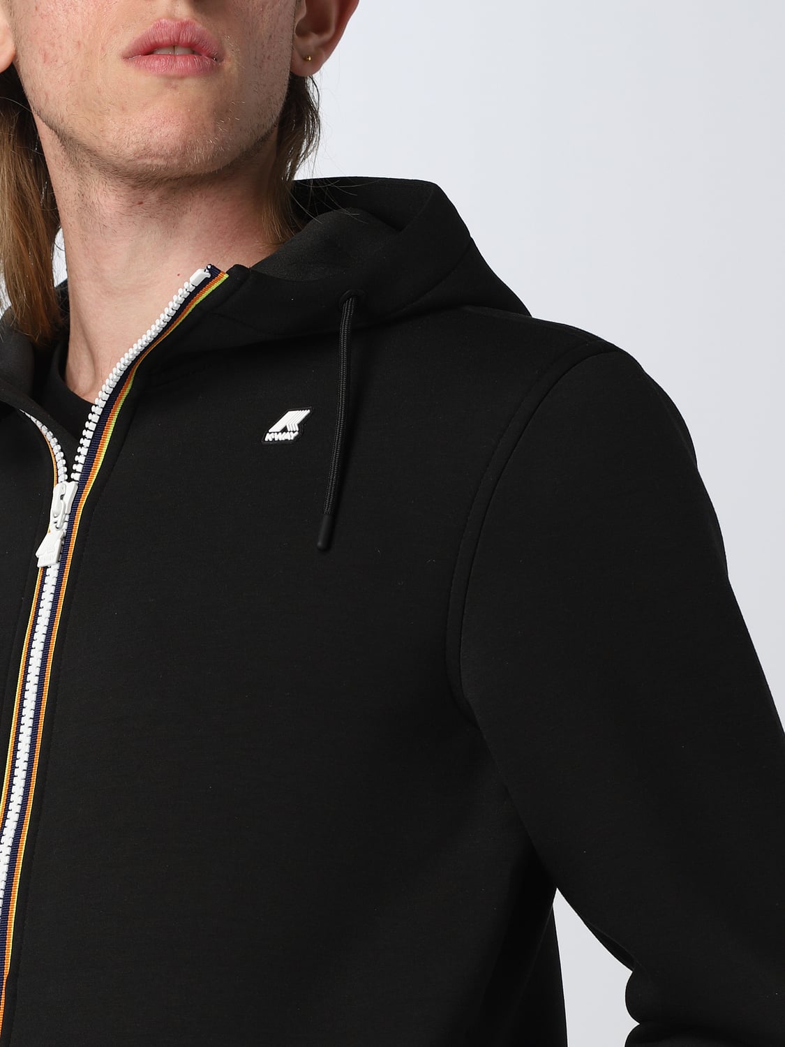 K-WAY SUDADERA: Sudadera hombre K-way, Negro - Img 3