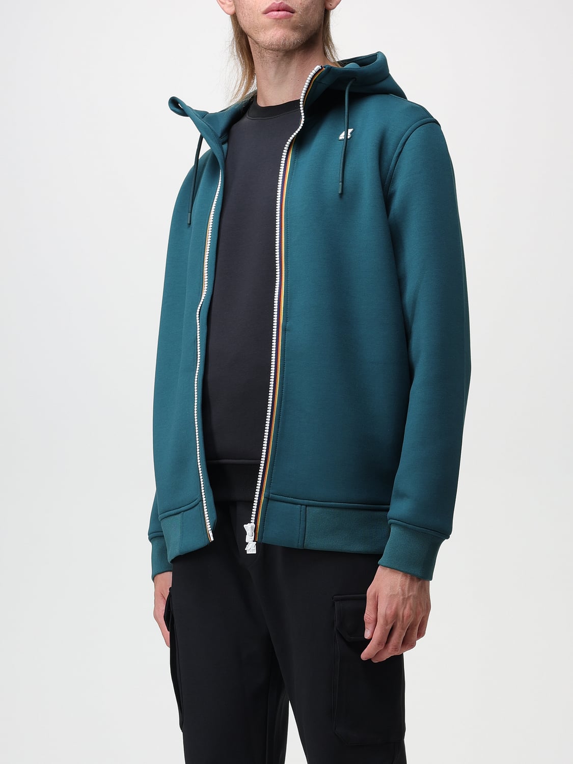 K-WAY SUDADERA: Sudadera hombre K-way, Petróleo Azul - Img 3