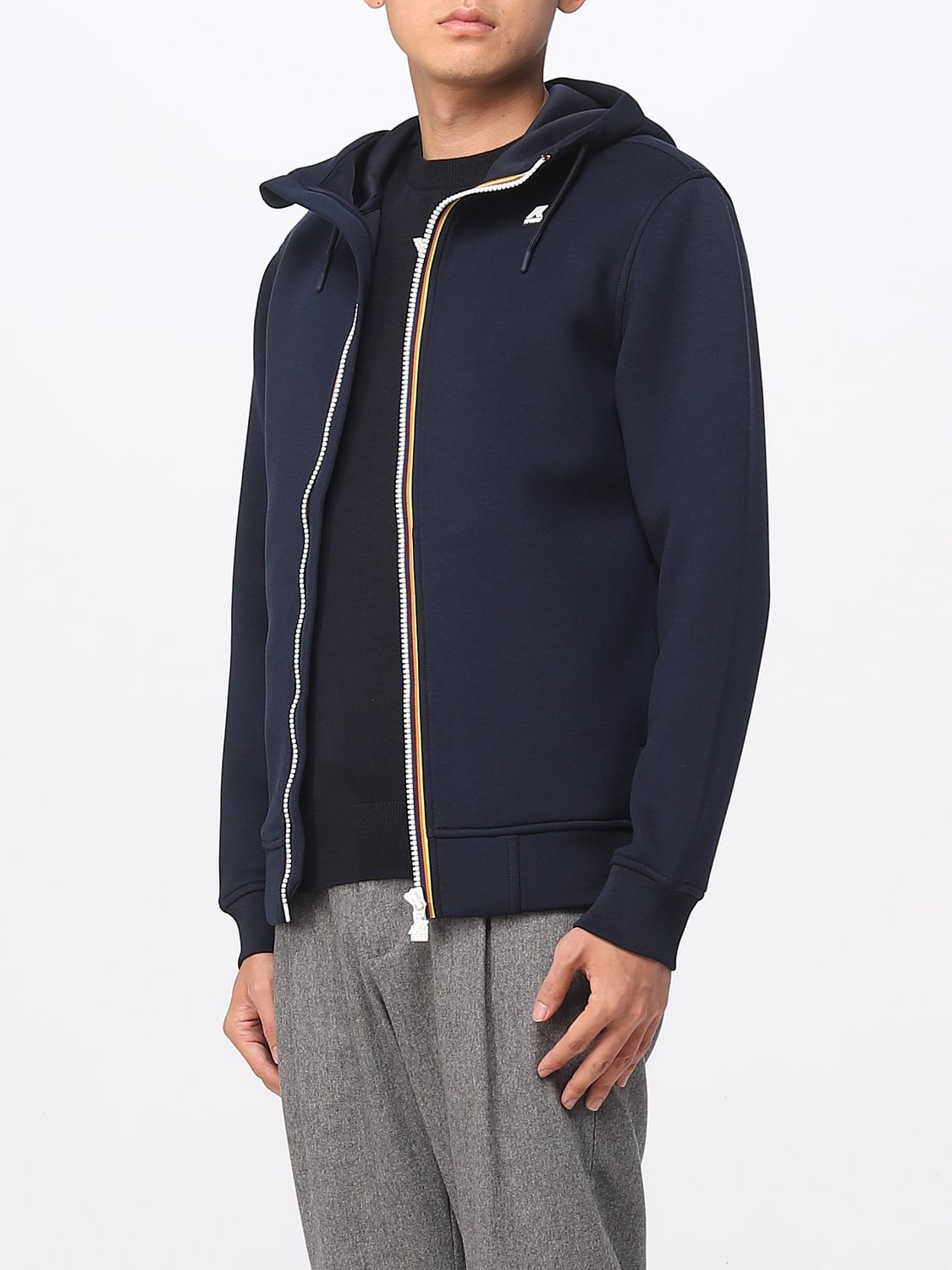 K-WAY SUDADERA: Sudadera hombre K-way, Azul Marino - Img 3