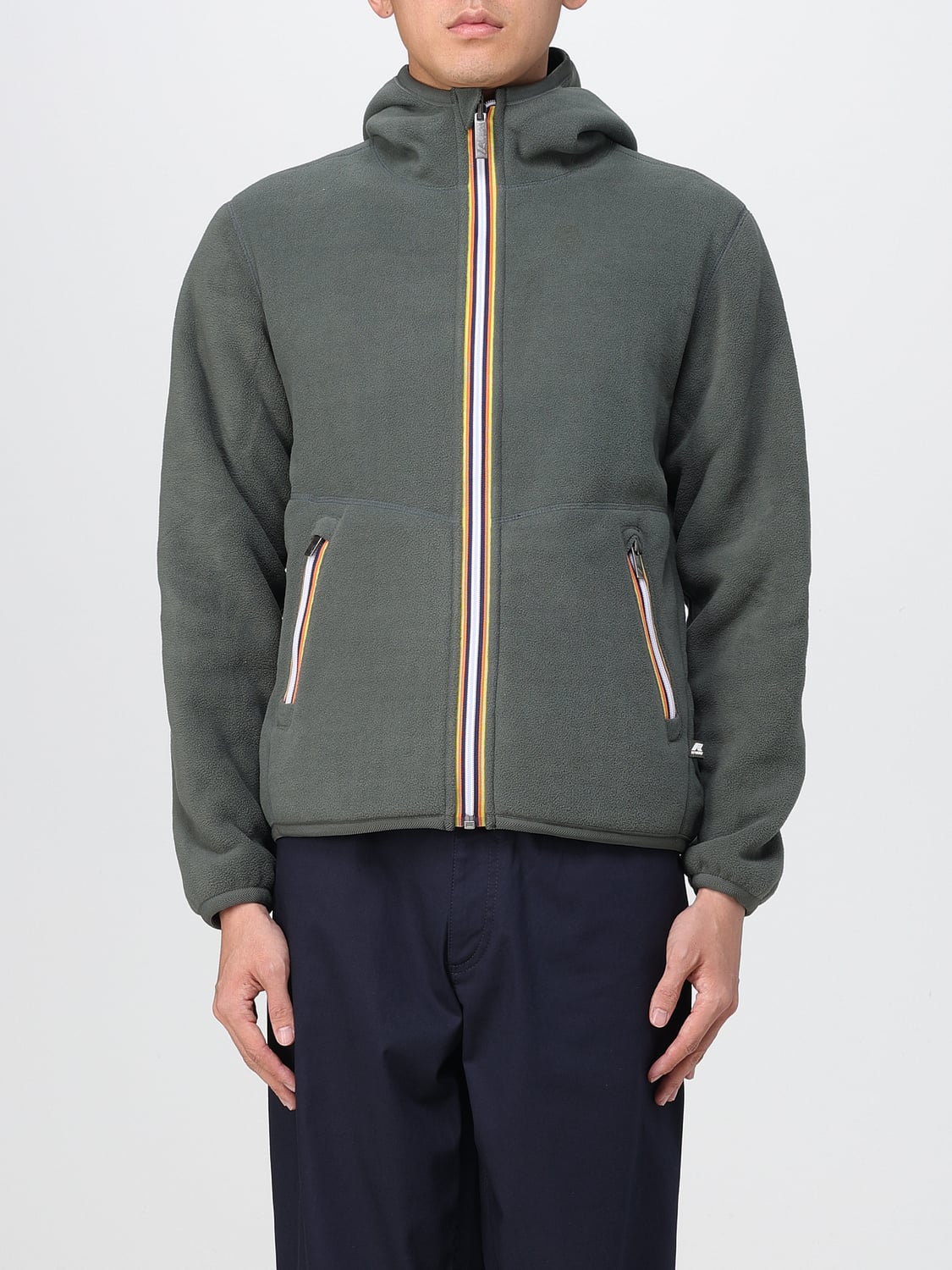 K-WAY SUDADERA: Sudadera hombre K-way, Militar - Img 1
