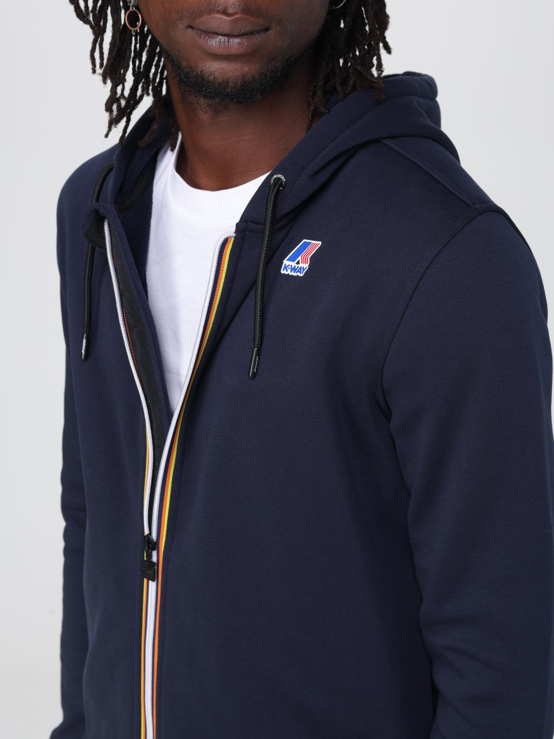 K-WAY SUDADERA: Sudadera hombre K-way, Azul Oscuro - Img 4