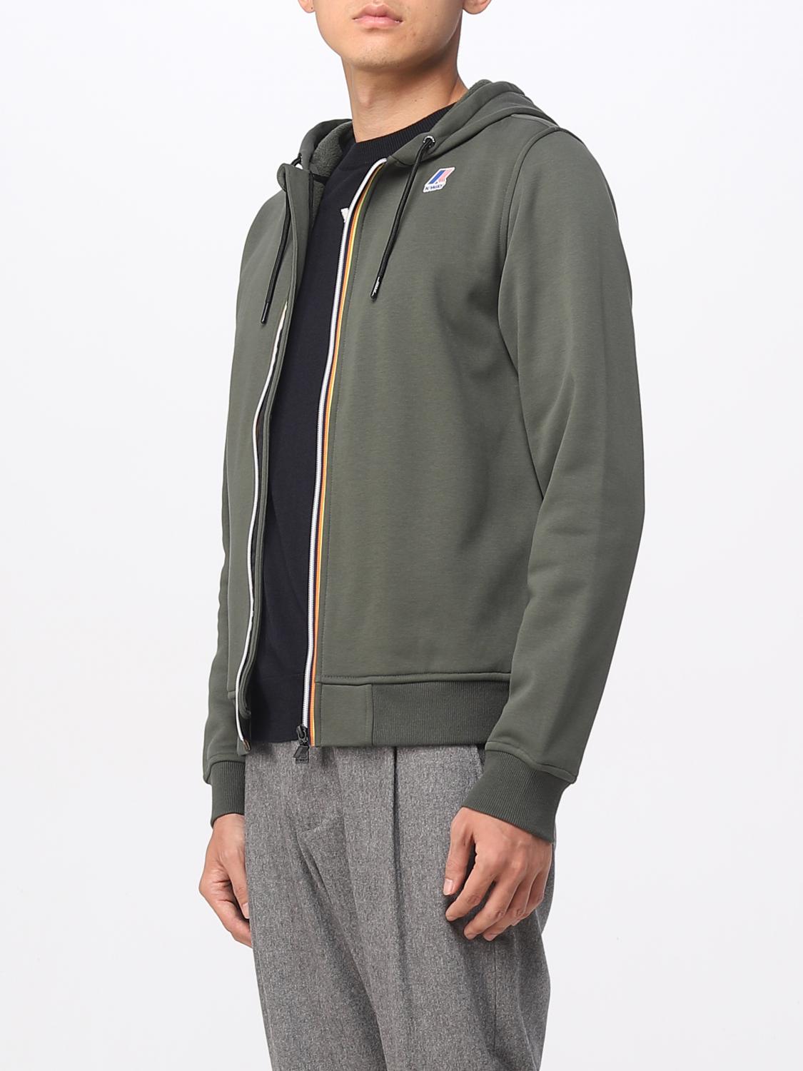 K-WAY SUDADERA: Sudadera hombre K-way, Verde - Img 3