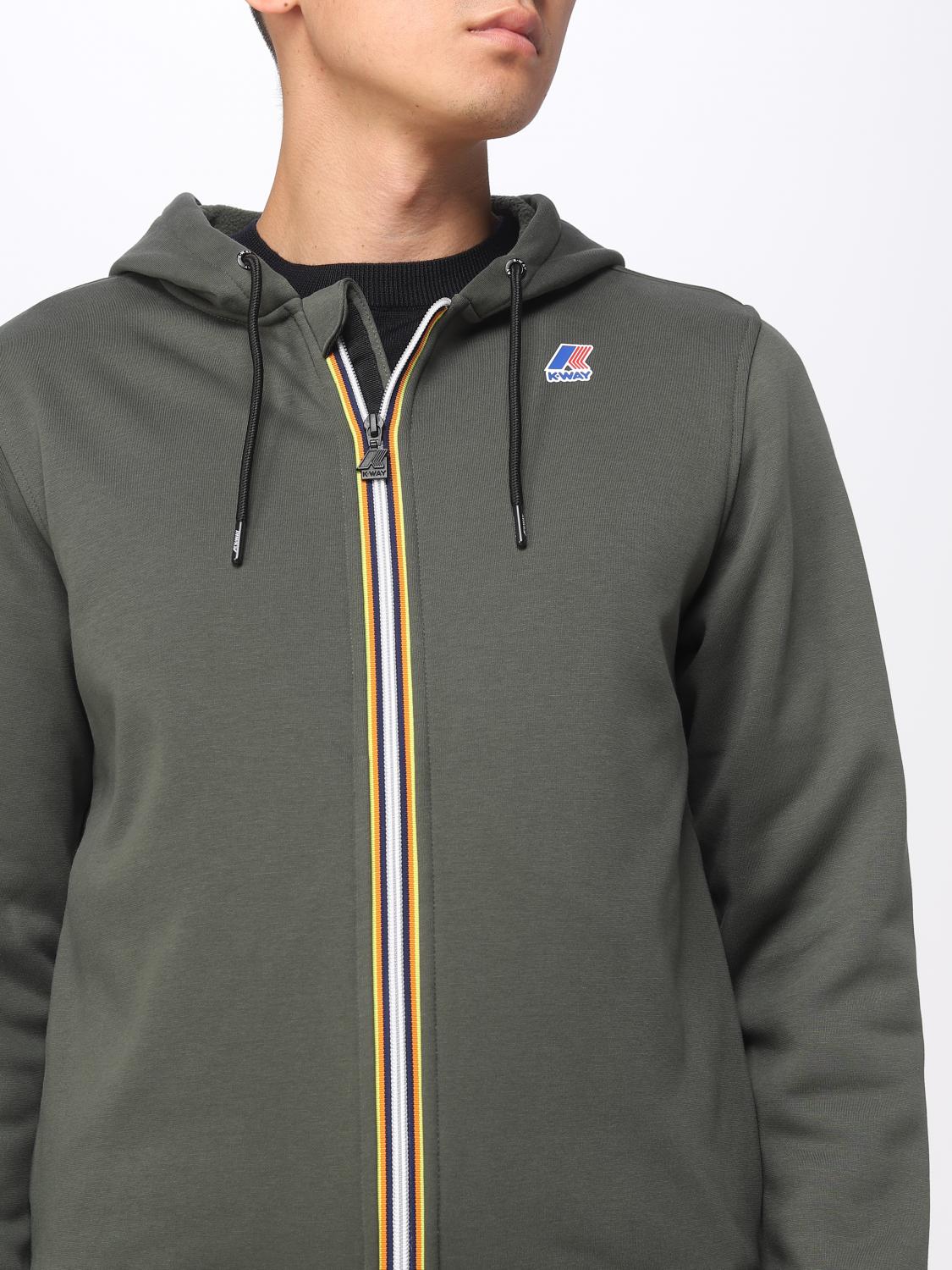 K-WAY SUDADERA: Sudadera hombre K-way, Verde - Img 4
