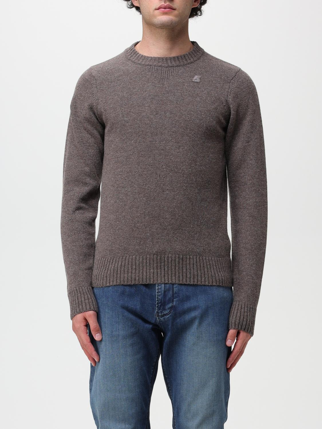 K-WAY PULLOVER: Pullover herren K-way, Braun - Img 1