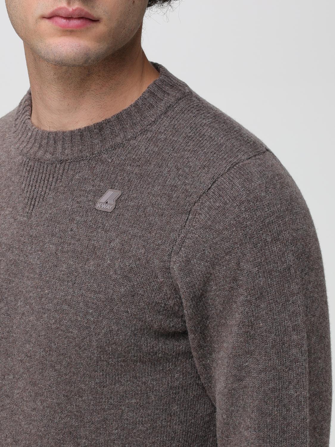 K-WAY PULLOVER: Pullover herren K-way, Braun - Img 3