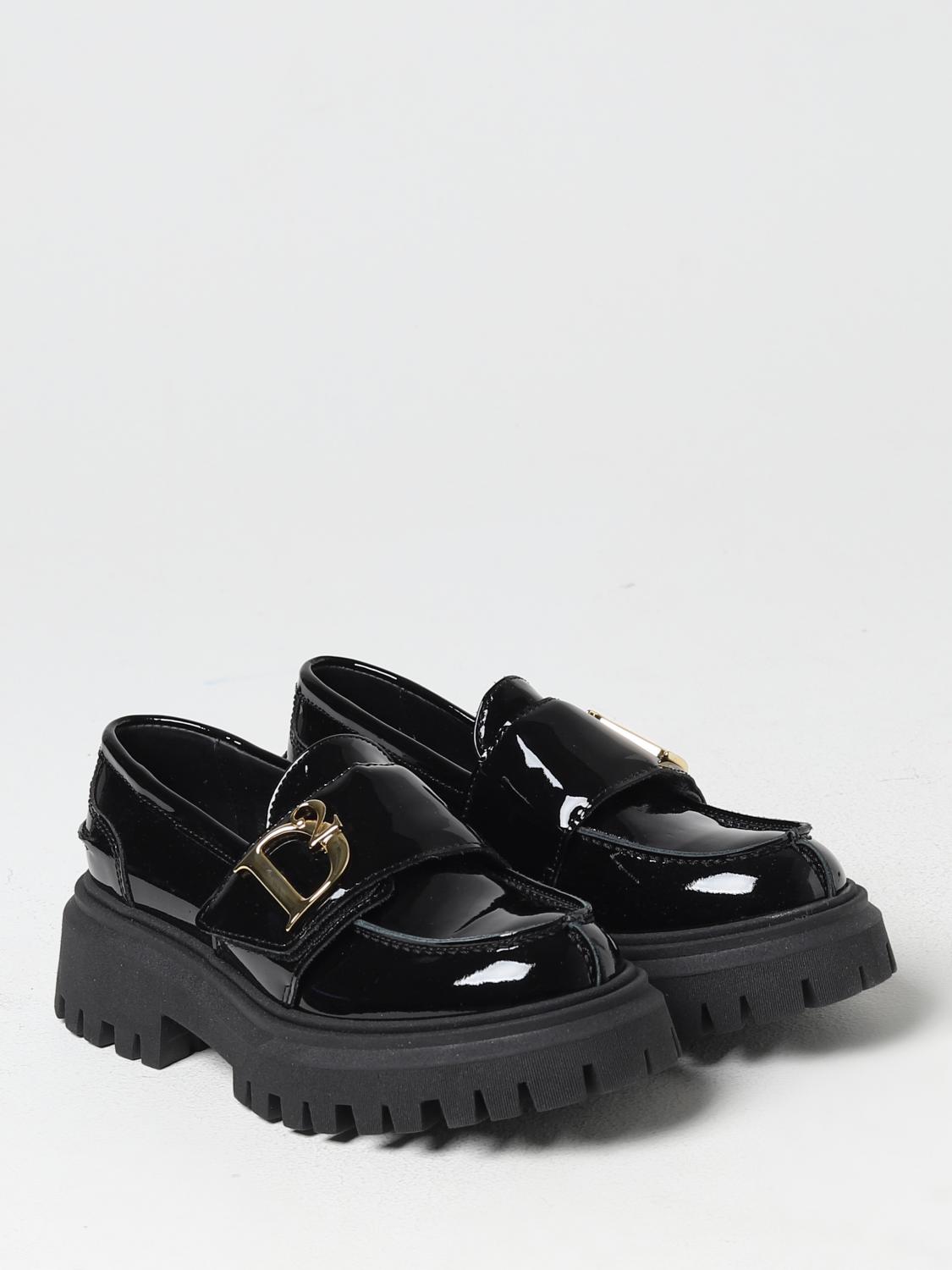 DSQUARED2 CHAUSSURES: Chaussures enfant Dsquared2 Junior, Noir 1 - Img 2