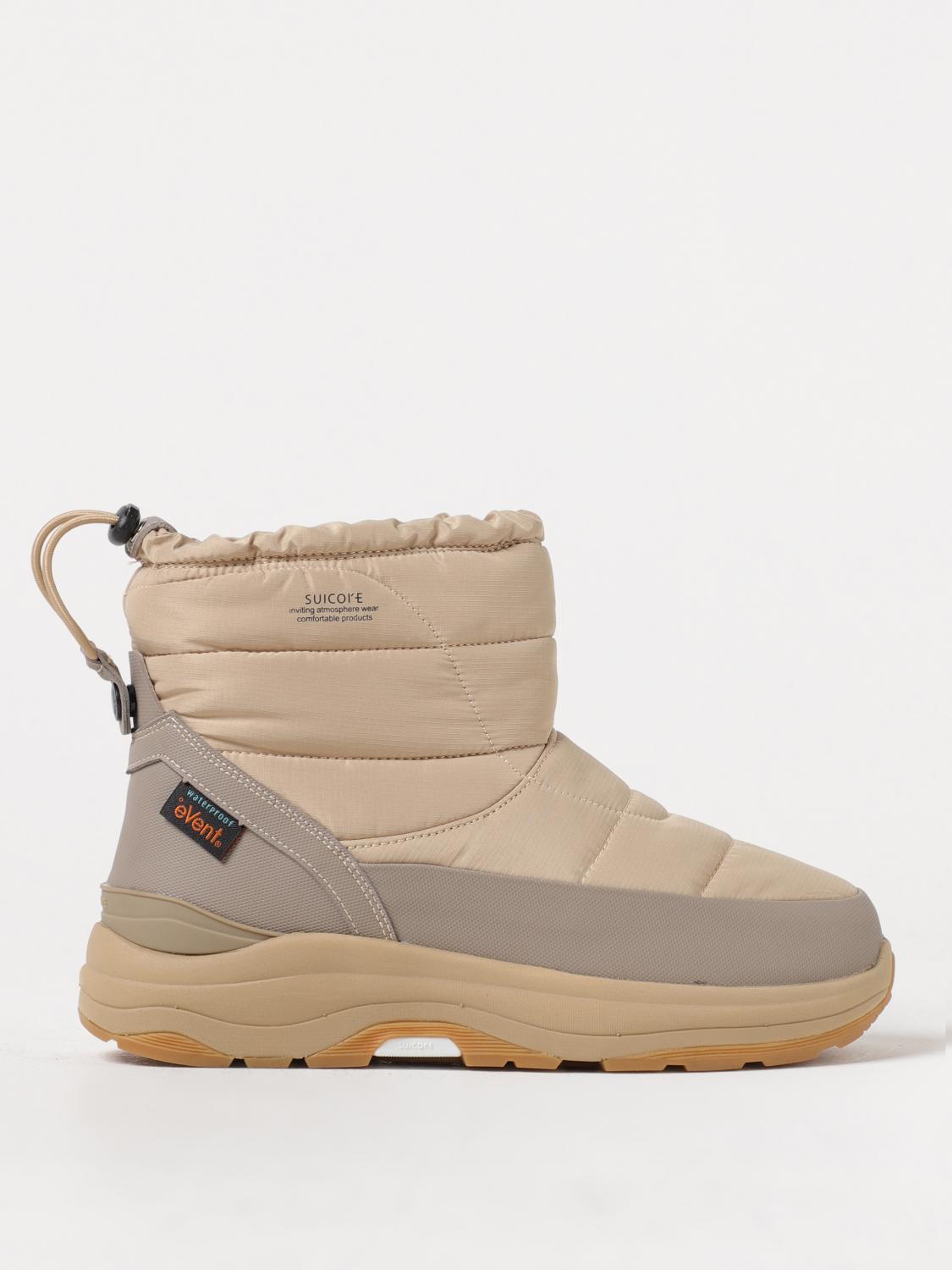 SUICOKE STIEFELETTEN: Schuhe herren Suicoke, Beige - Img 1