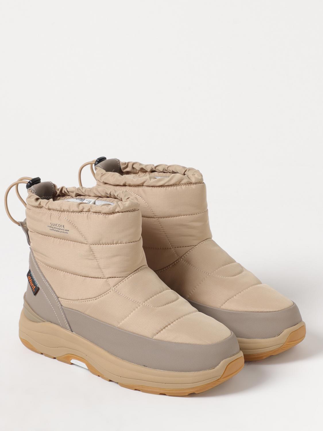 SUICOKE STIEFELETTEN: Schuhe herren Suicoke, Beige - Img 2