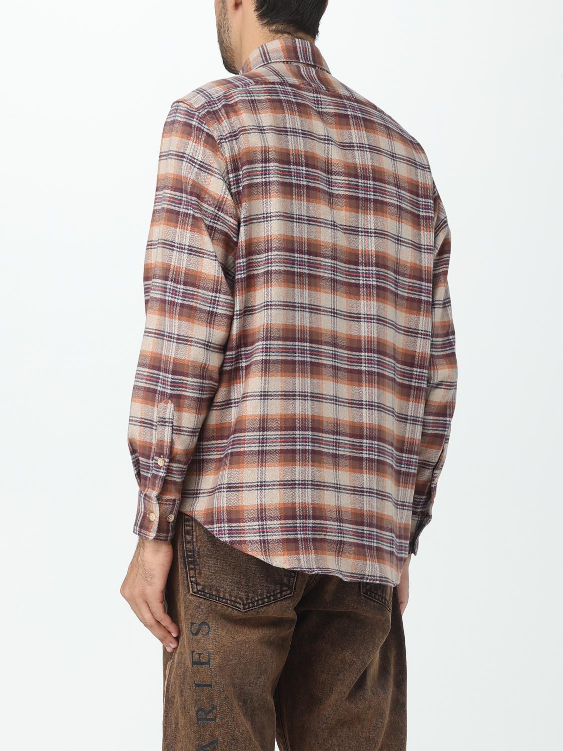 ARIES SHIRT: Shirt men Aries, Beige - Img 3