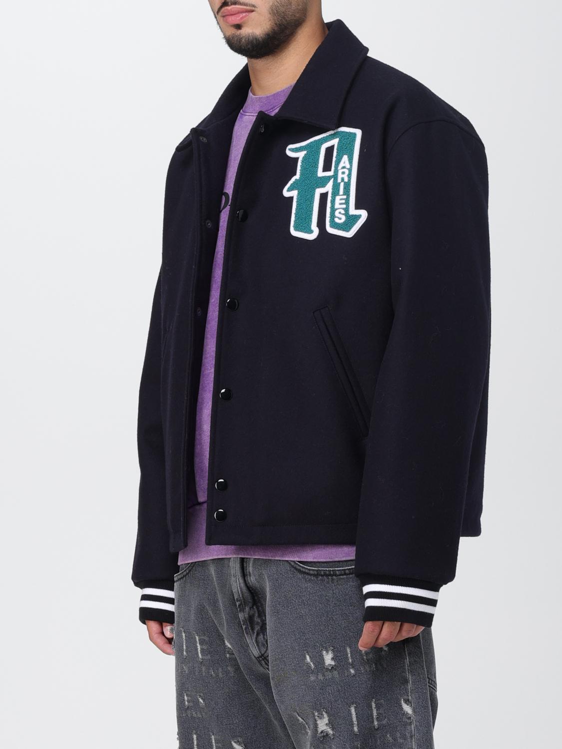 ARIES 外套: 外套 男士 Aries, 蓝色 - Img 4