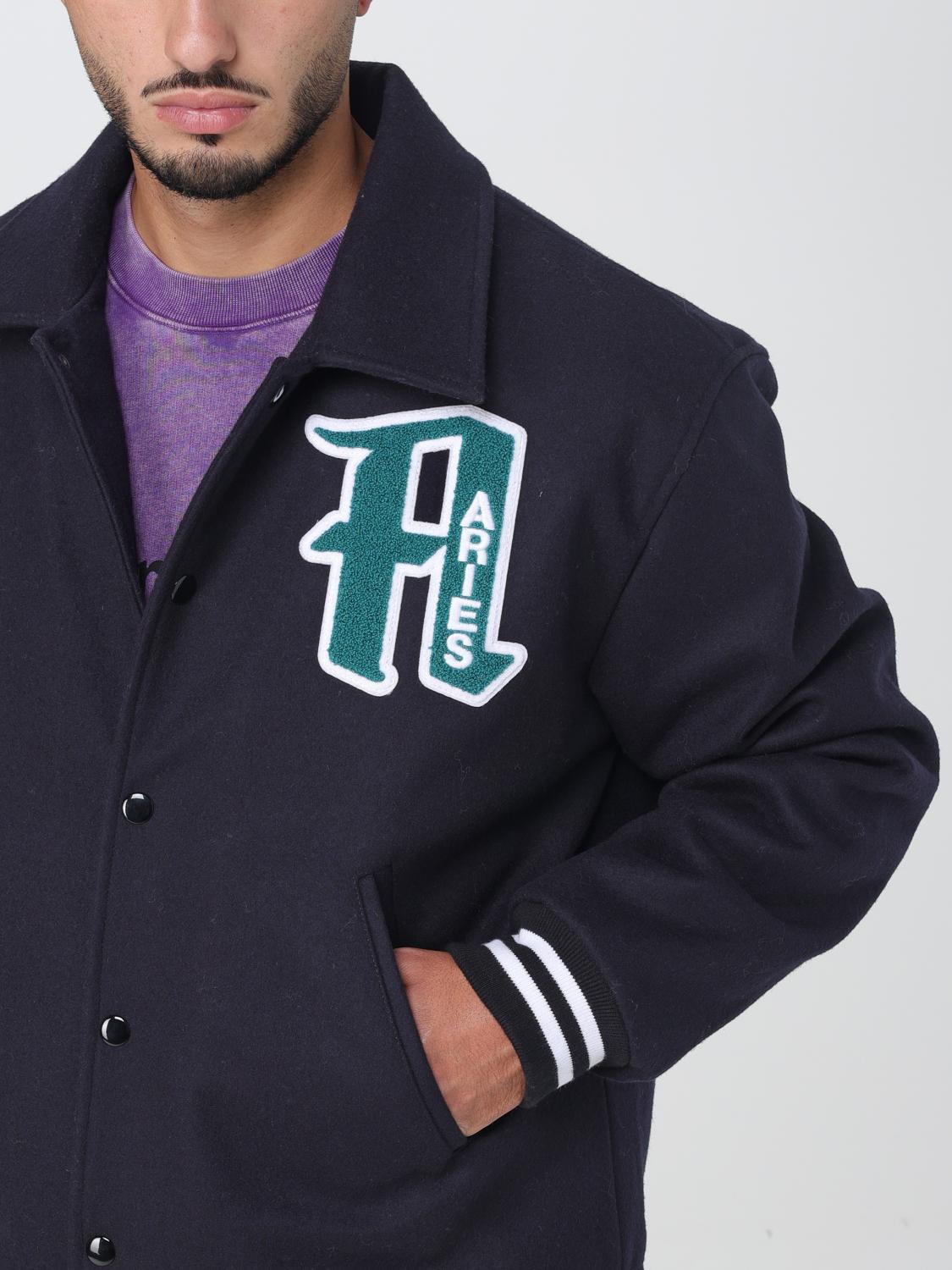 ARIES 外套: 外套 男士 Aries, 蓝色 - Img 5