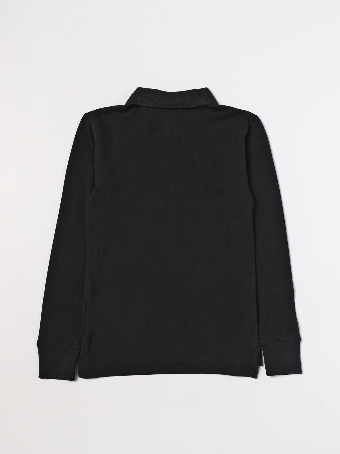 POLO RALPH LAUREN POLO SHIRT: Polo shirt kids Polo Ralph Lauren, Black - Img 2