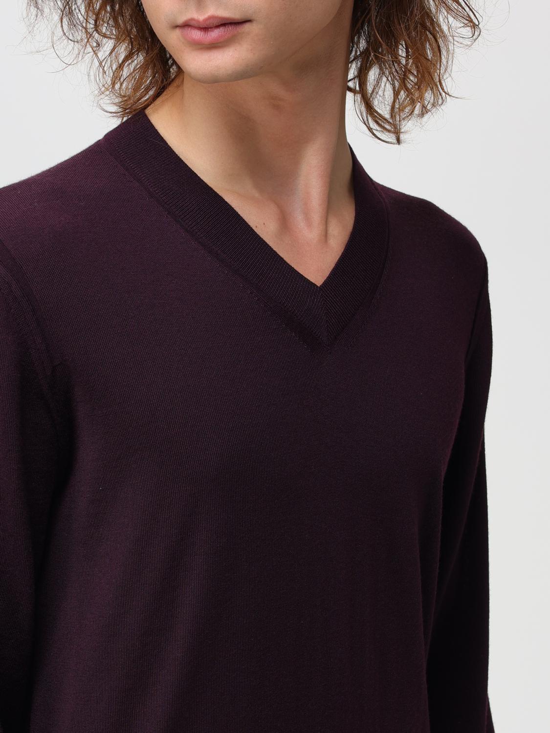 PAOLO PECORA JERSEY: Jersey hombre Paolo Pecora, Granate - Img 4