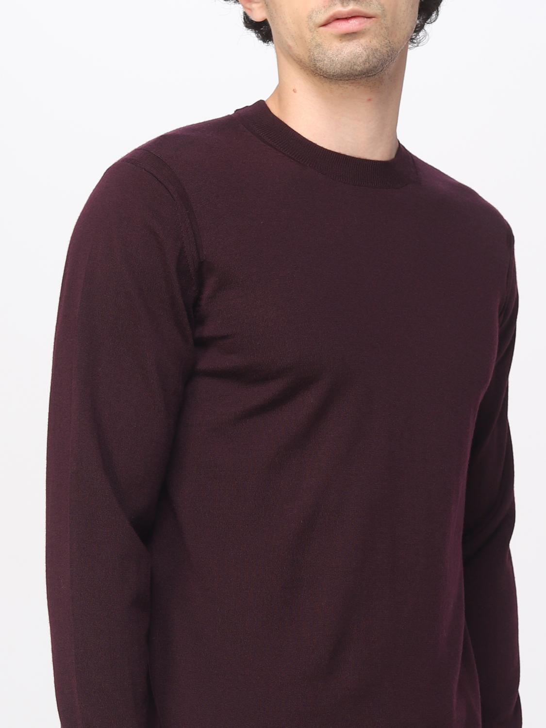 PAOLO PECORA PULL: Pull homme Paolo Pecora, Bordeaux - Img 3