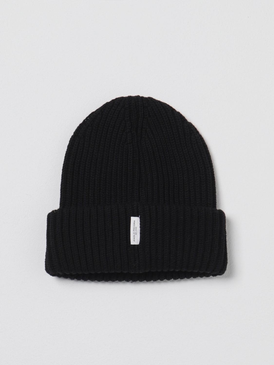 PAOLO PECORA HAT: Hat men Paolo Pecora, Blue - Img 2