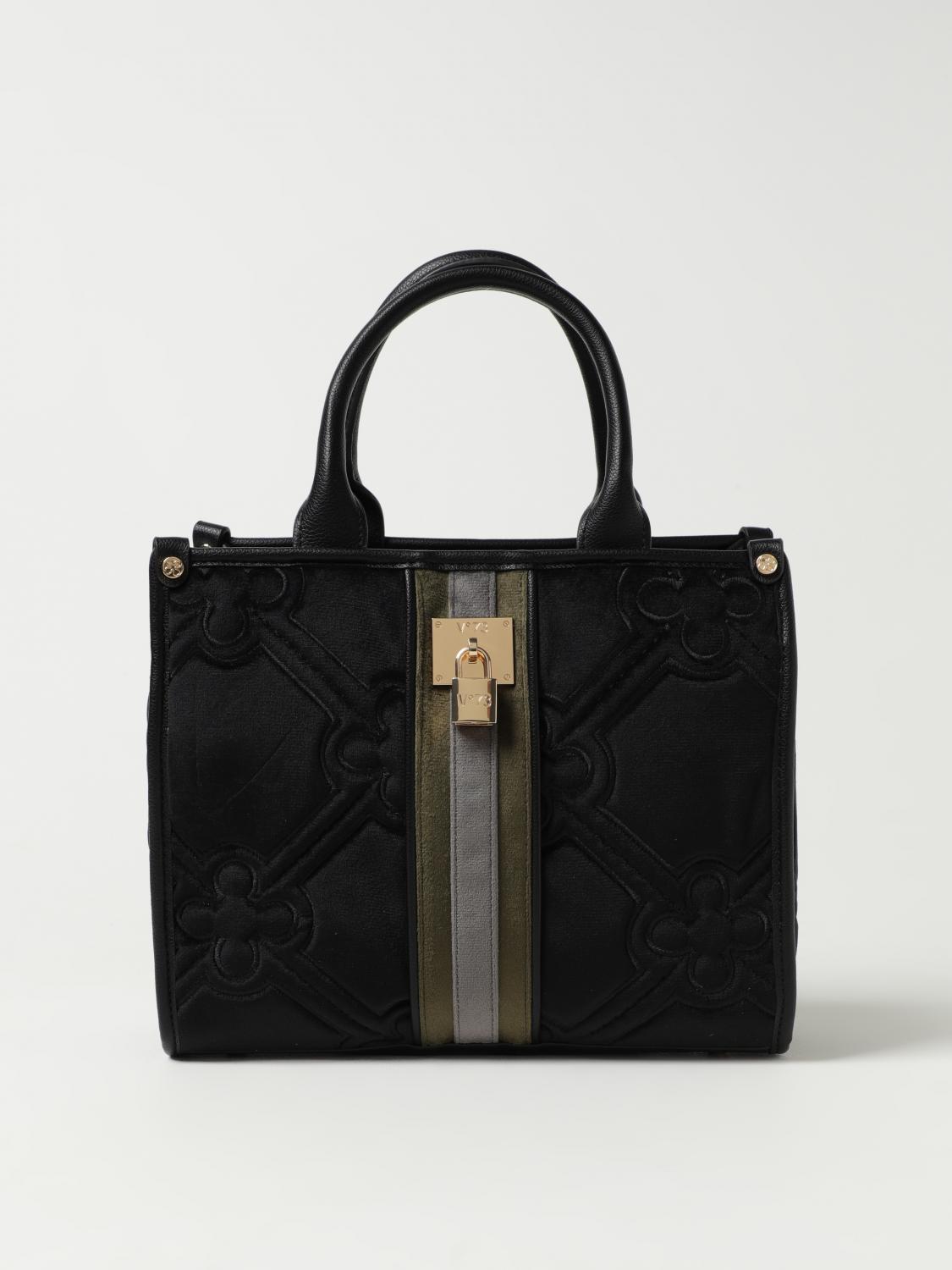 V73 HANDBAG: Shoulder bag woman V73, Black - Img 1