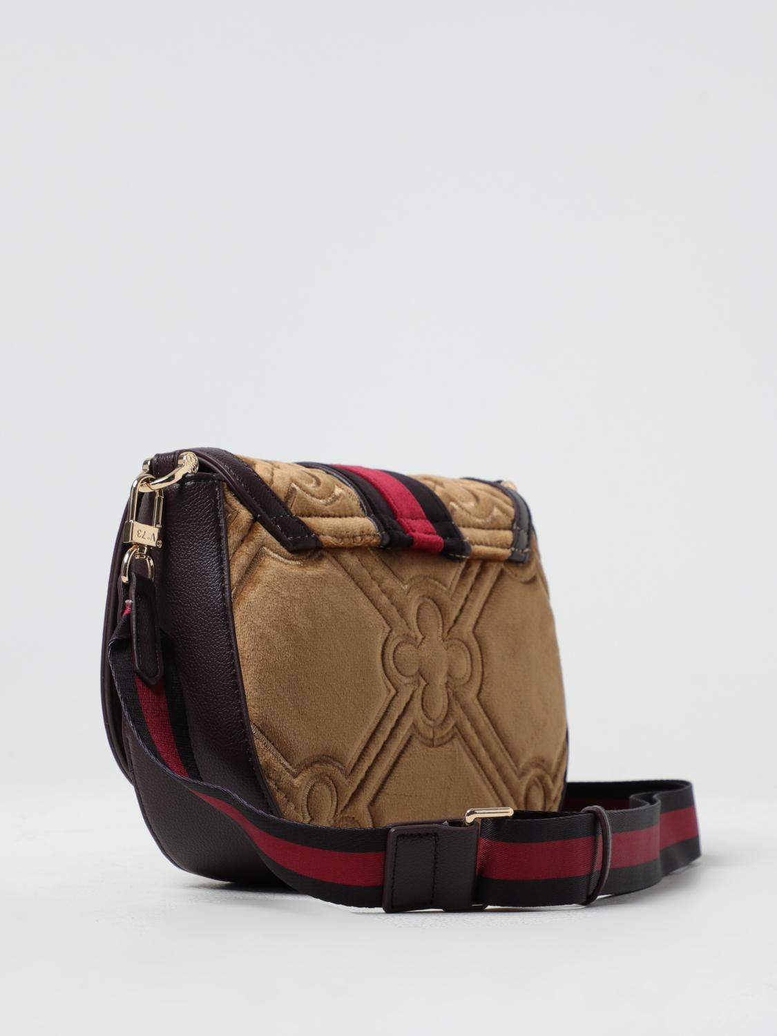 V73 BORSA A SPALLA: Borsa a spalla donna V73, Naturale - Img 2