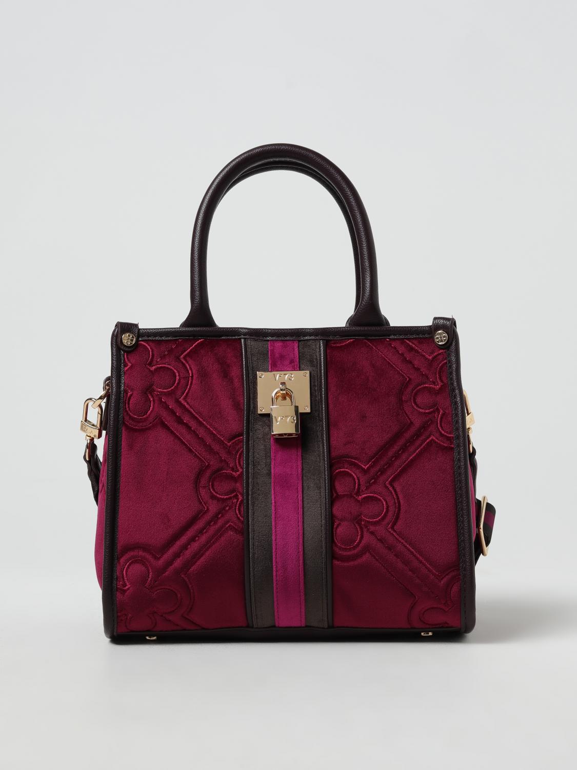 V73: Shoulder bag woman - Lilac | V73 handbag 73BS7D008