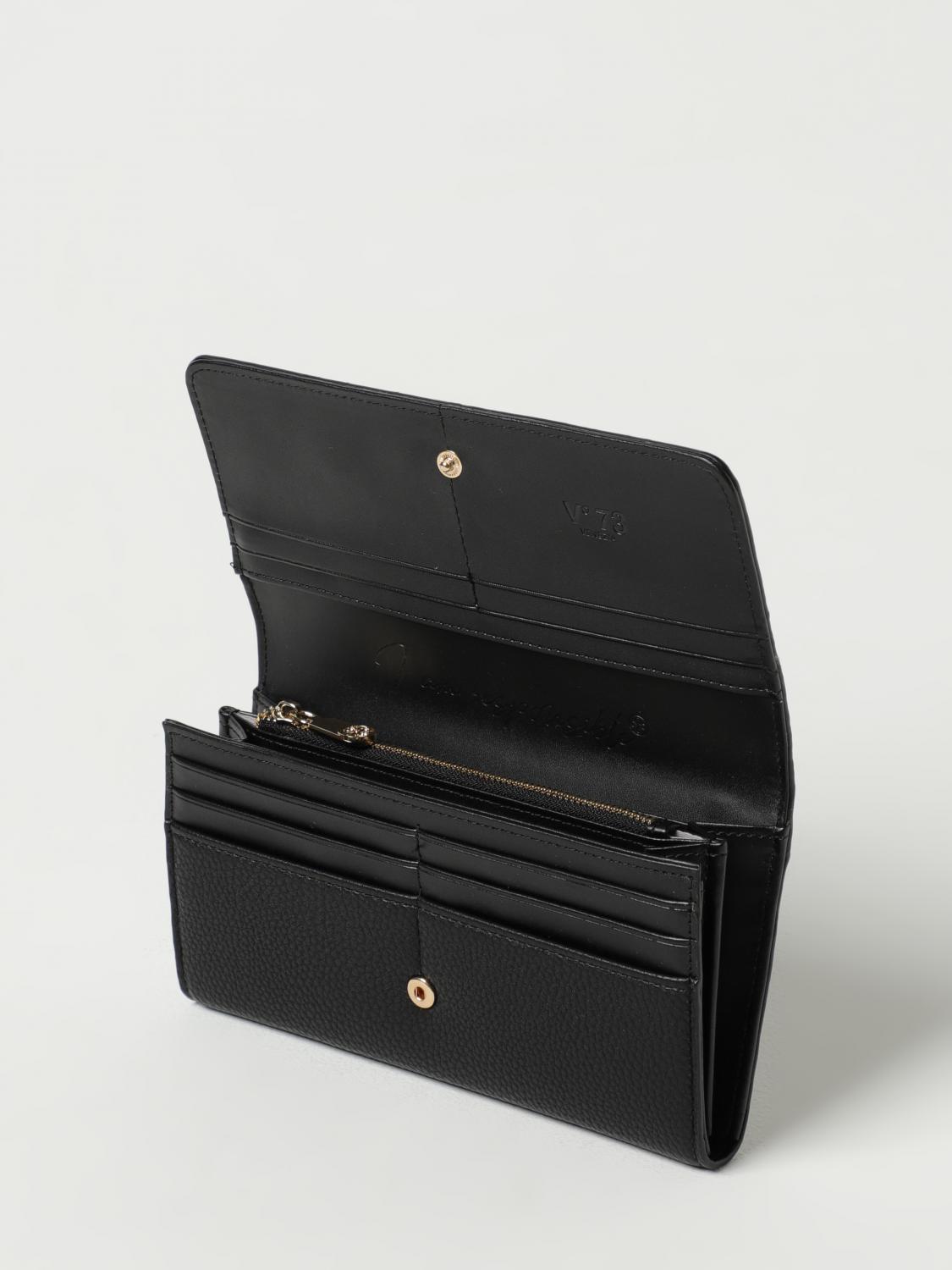 V73 WALLET: Wallet woman V73, Black - Img 2