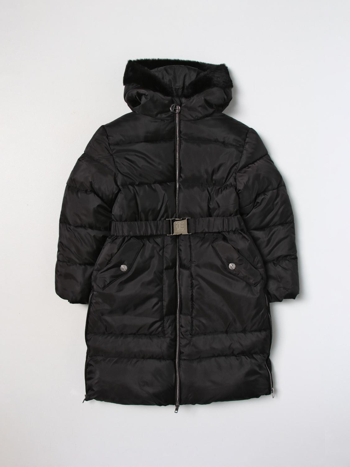 ERMANNO SCERVINO JUNIOR: Jacket kids - Black | Ermanno Scervino