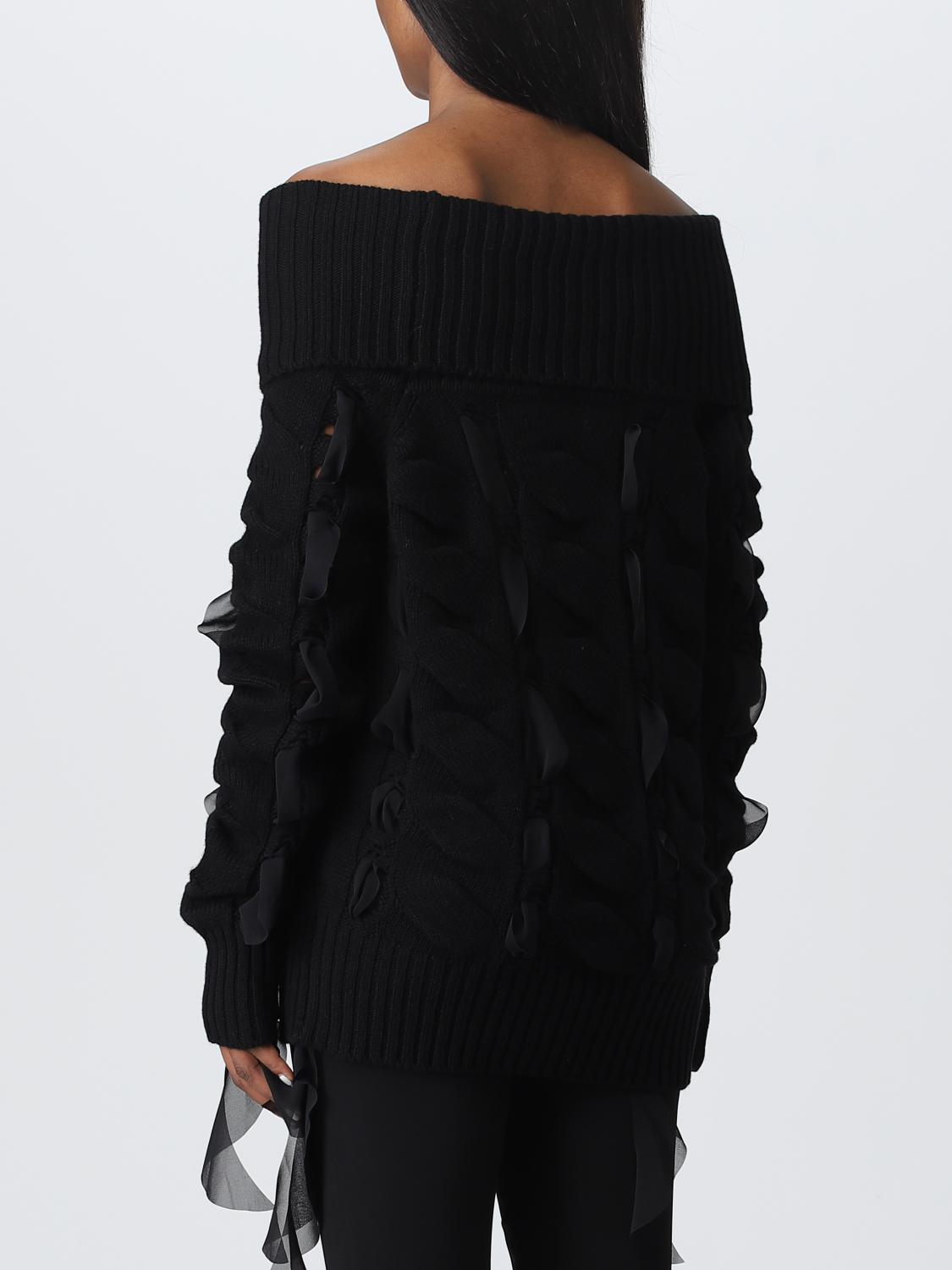 BLUMARINE PULLOVER: Pullover damen Blumarine, Schwarz - Img 3